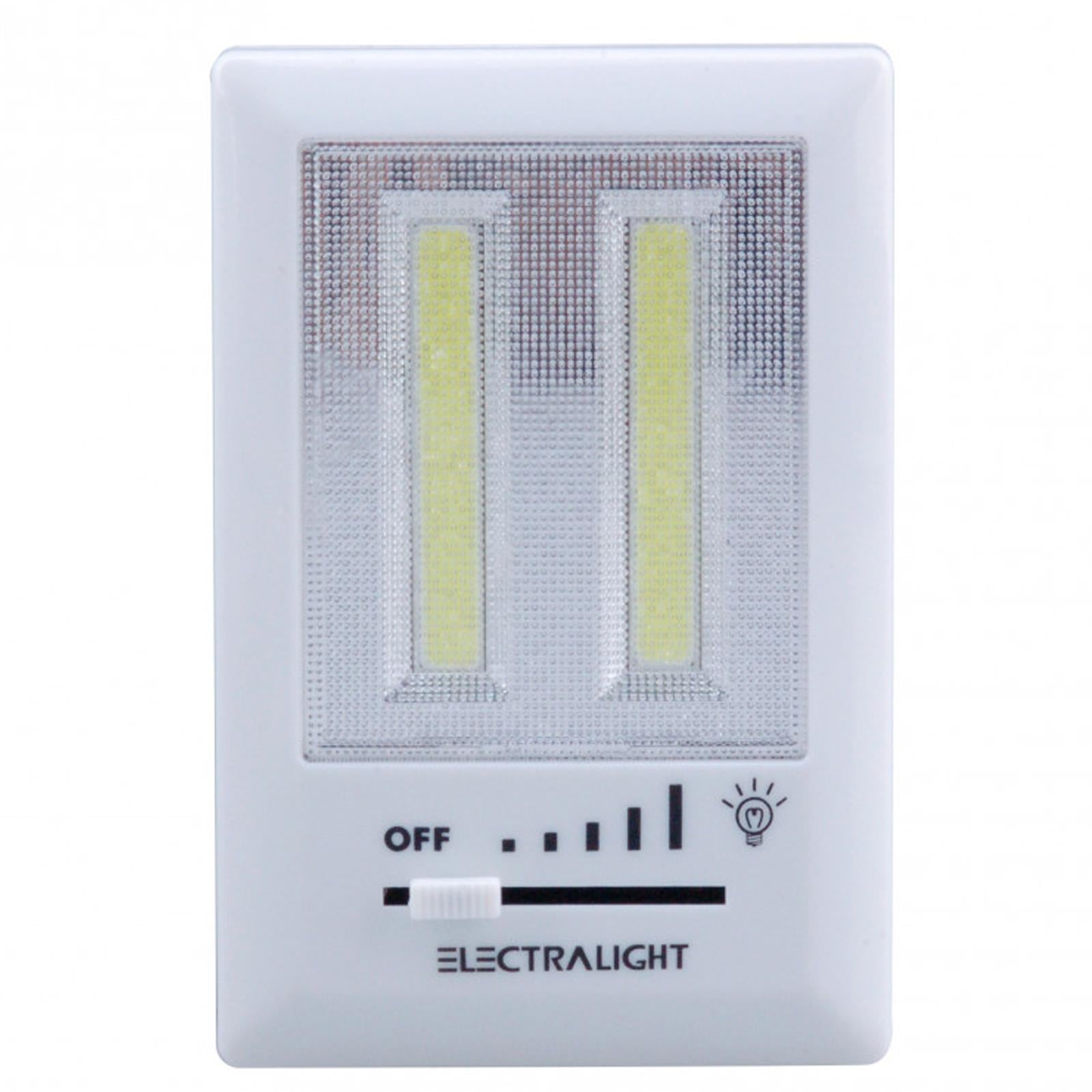BlueSpot Electralight Wall Dimmer Light (180 Lumens) For Bathrooms Cupboards With Batteries