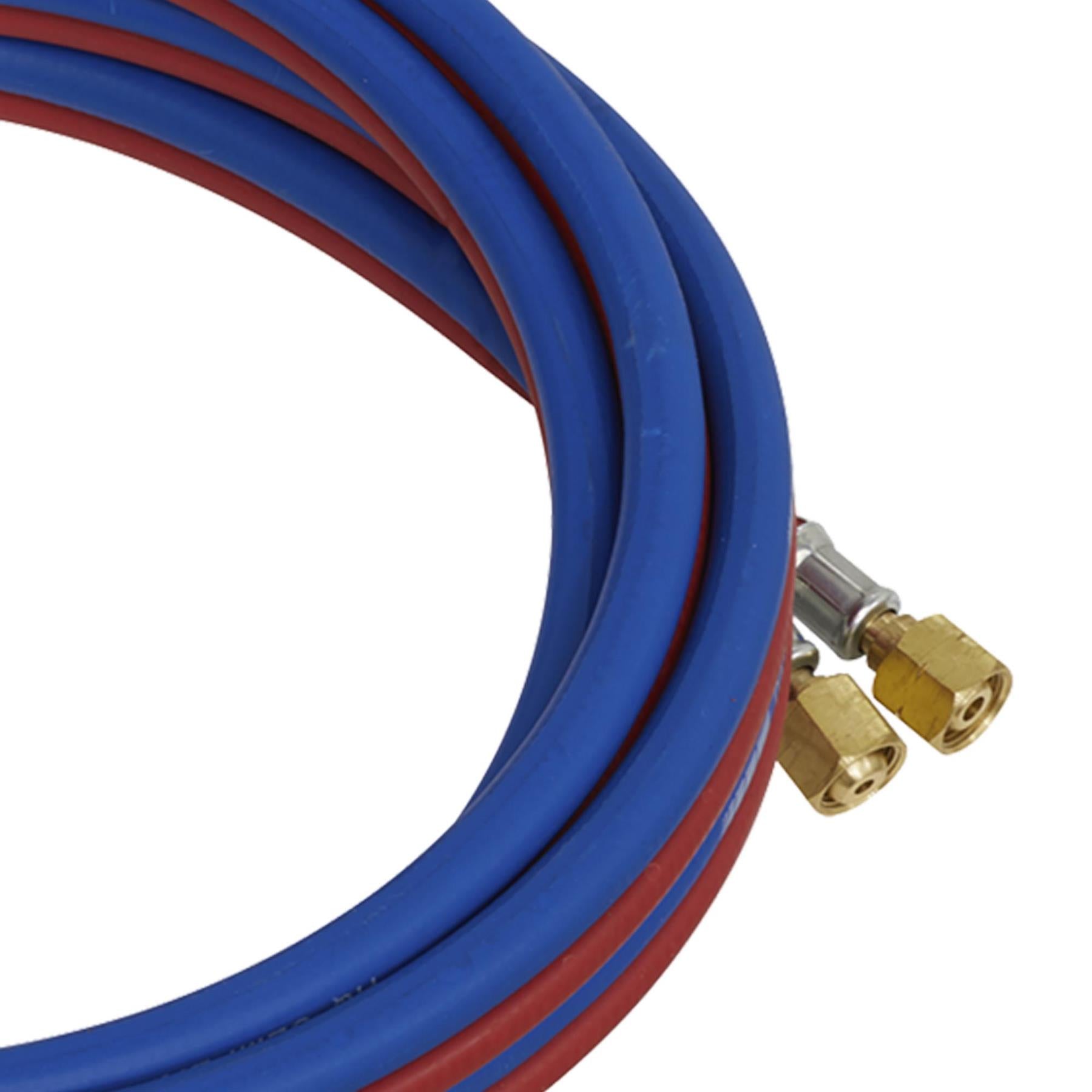 Sealey Twin Rubber Hose Set Oxyacetylene 5m