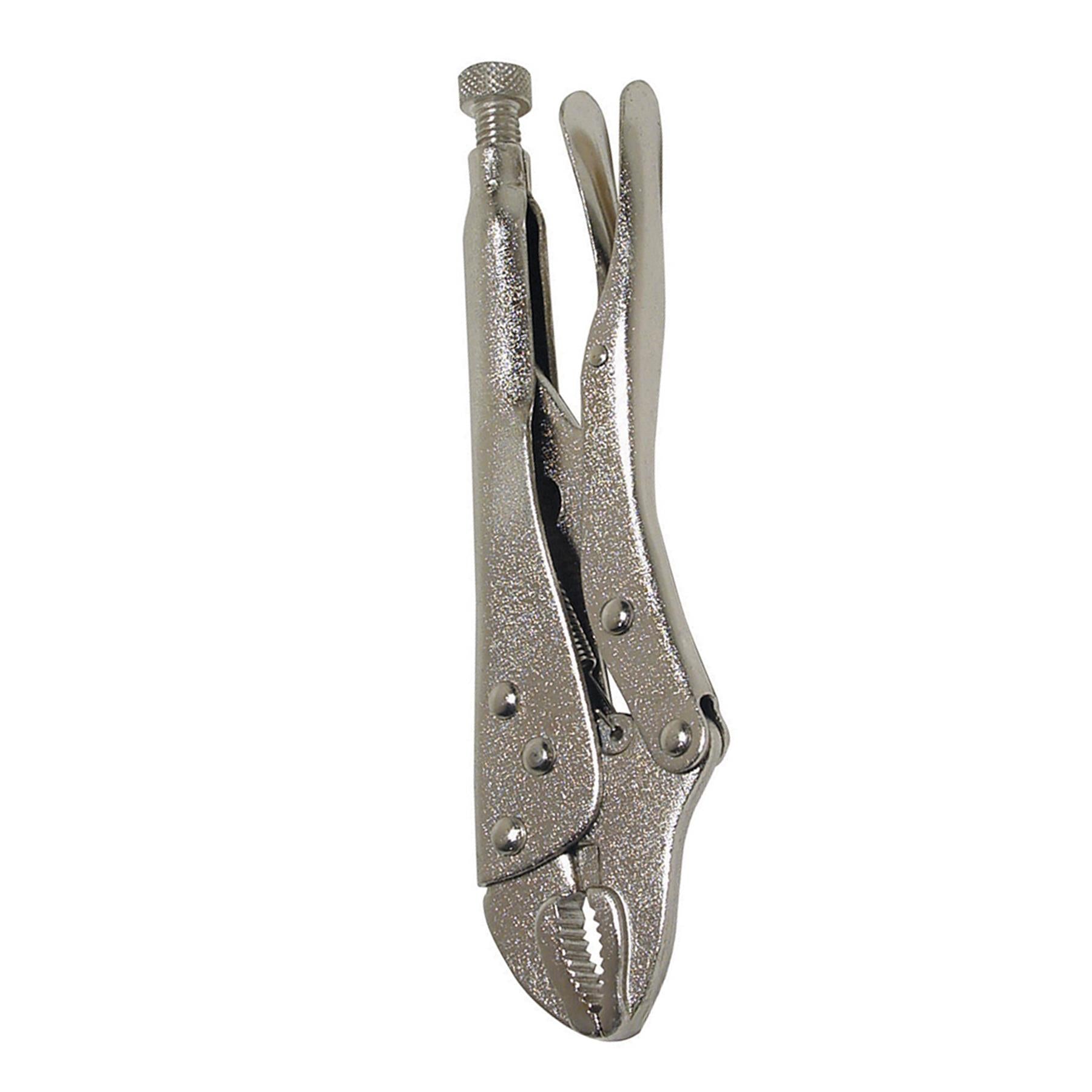 Self Locking Pliers - 220mm Curved Easy Screw Adjustment For Controlled Grip