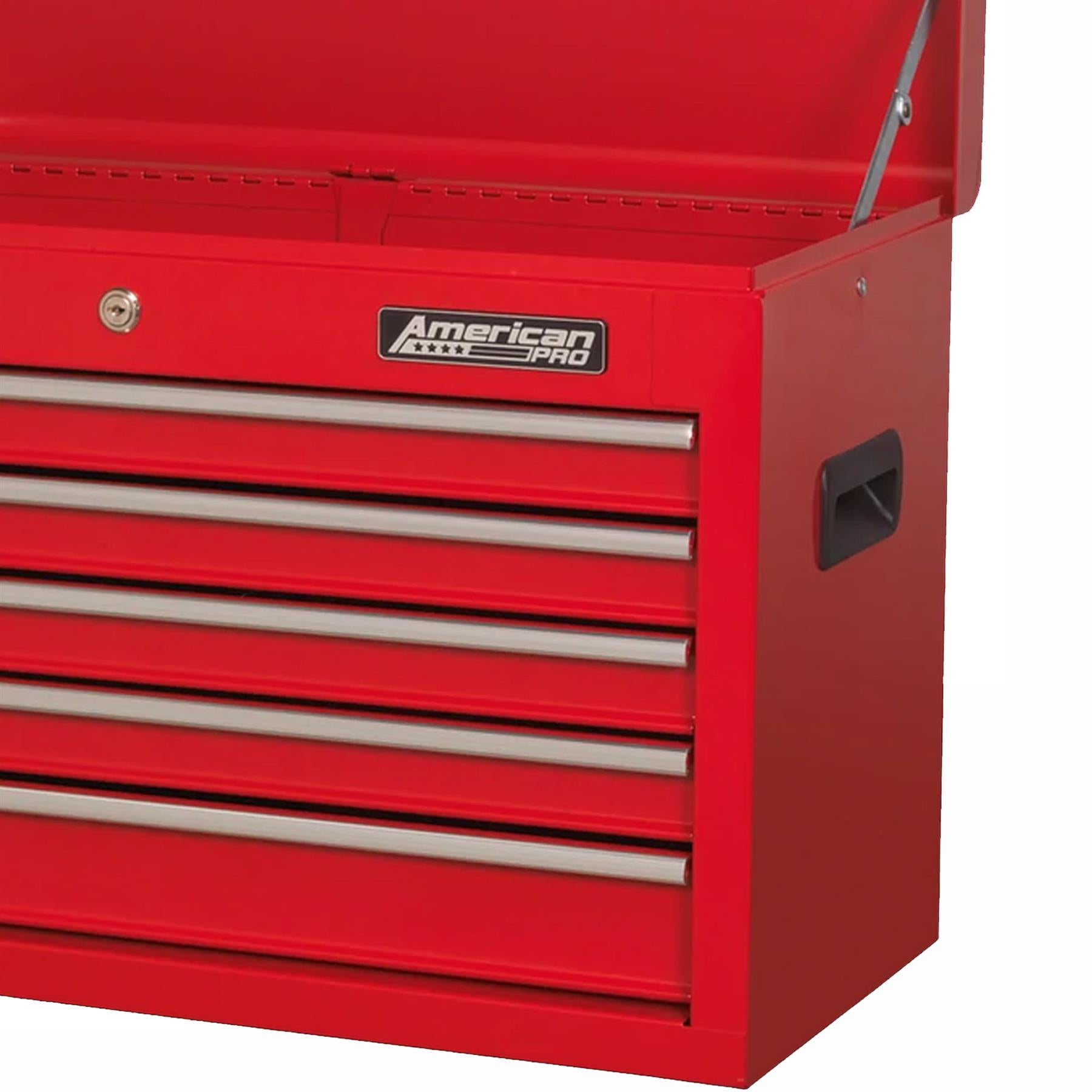 Sealey Topchest 5 Drawer with Ball-Bearing Slides - Red