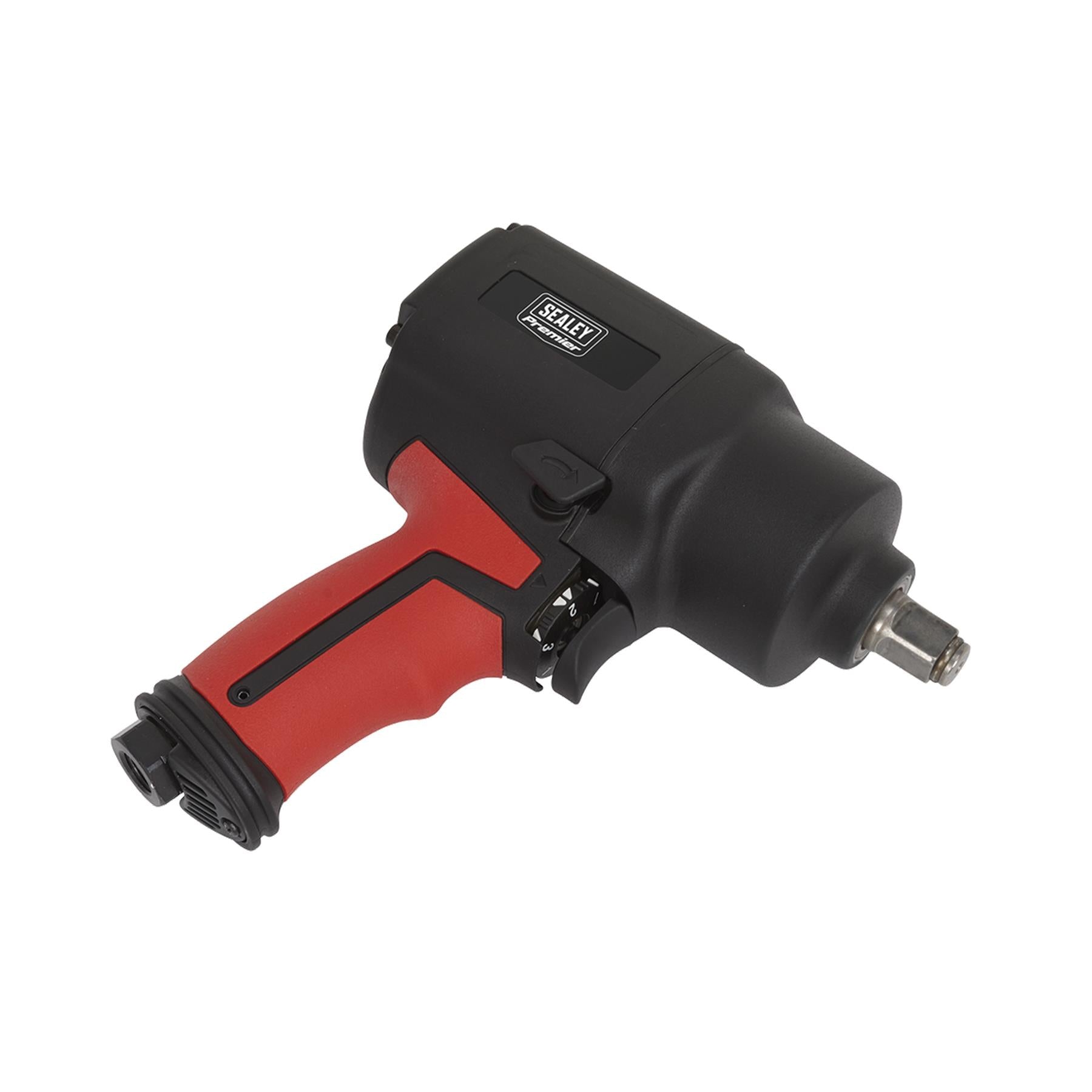 Sealey Air Impact Wrench 1/2"Sq Drive Twin Hammer Durability & Lightweight