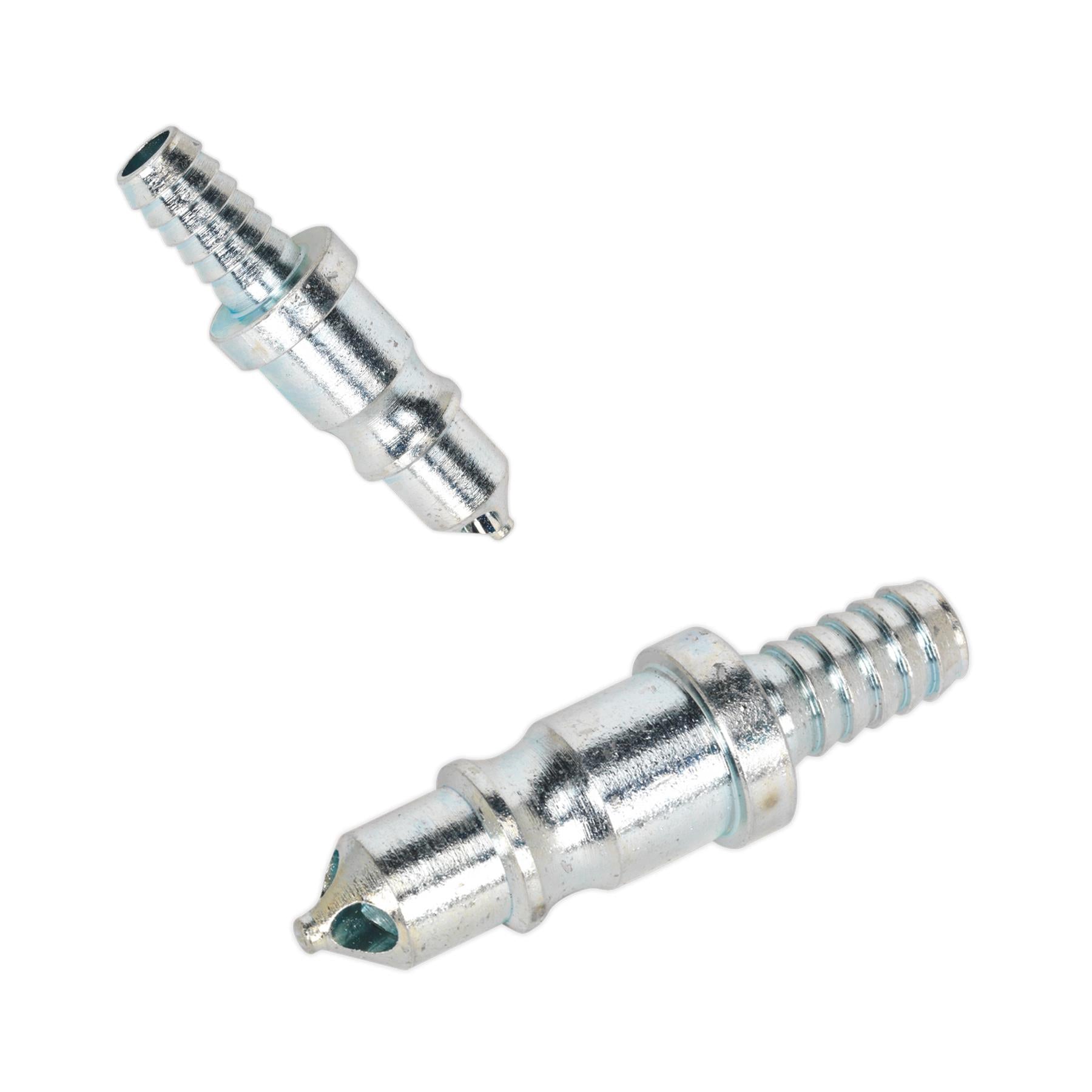 Sealey Adaptor Tailpiece 3/8" Bore Hose Pack of 2
