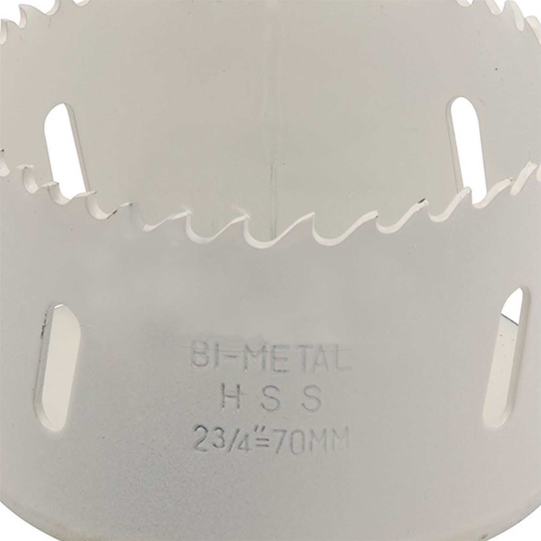 Heavy Duty Bi-Metal Holesaw 70mm Variable Pitch Steel Wood Metal Pvc Fast Clean