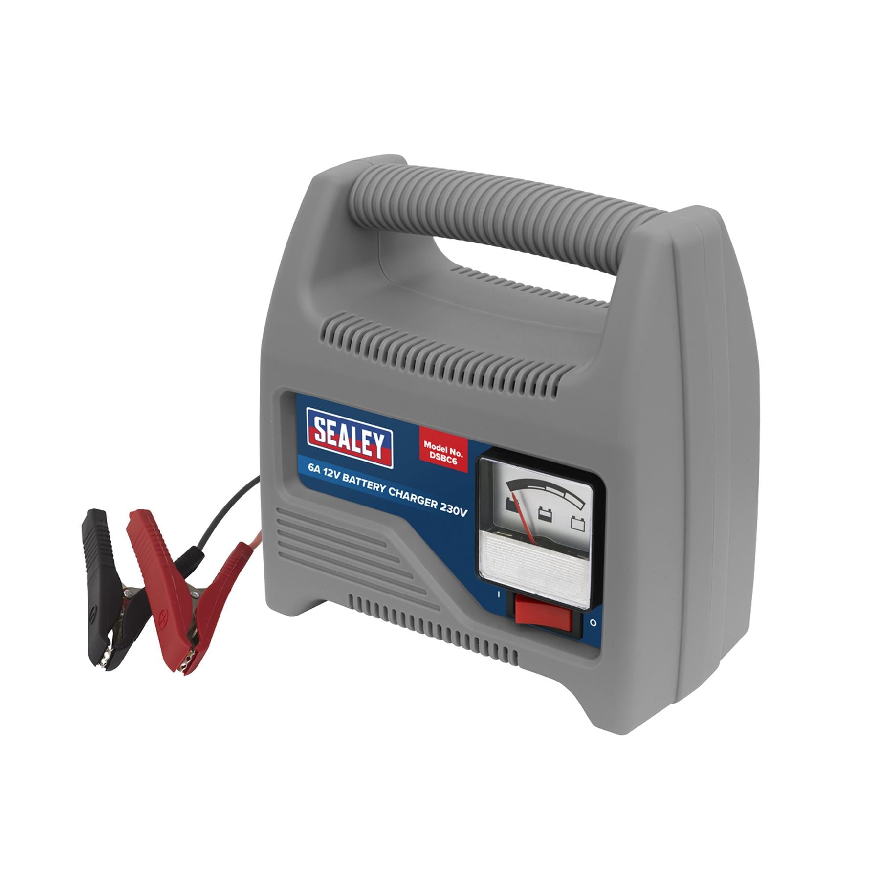 Sealey Battery Charger 12V 6A 230V
