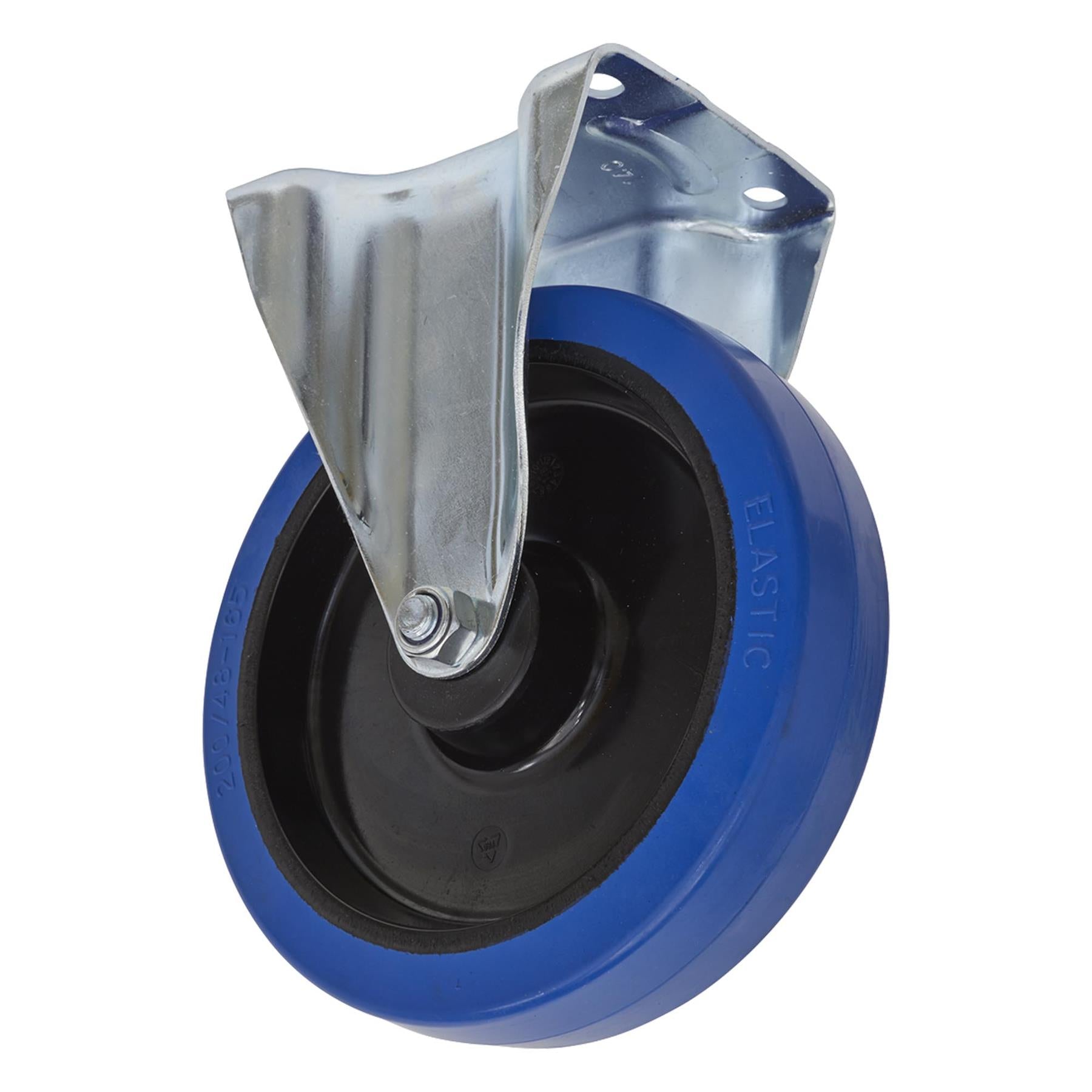 Sealey Castor Wheel Fixed Plate 200mm