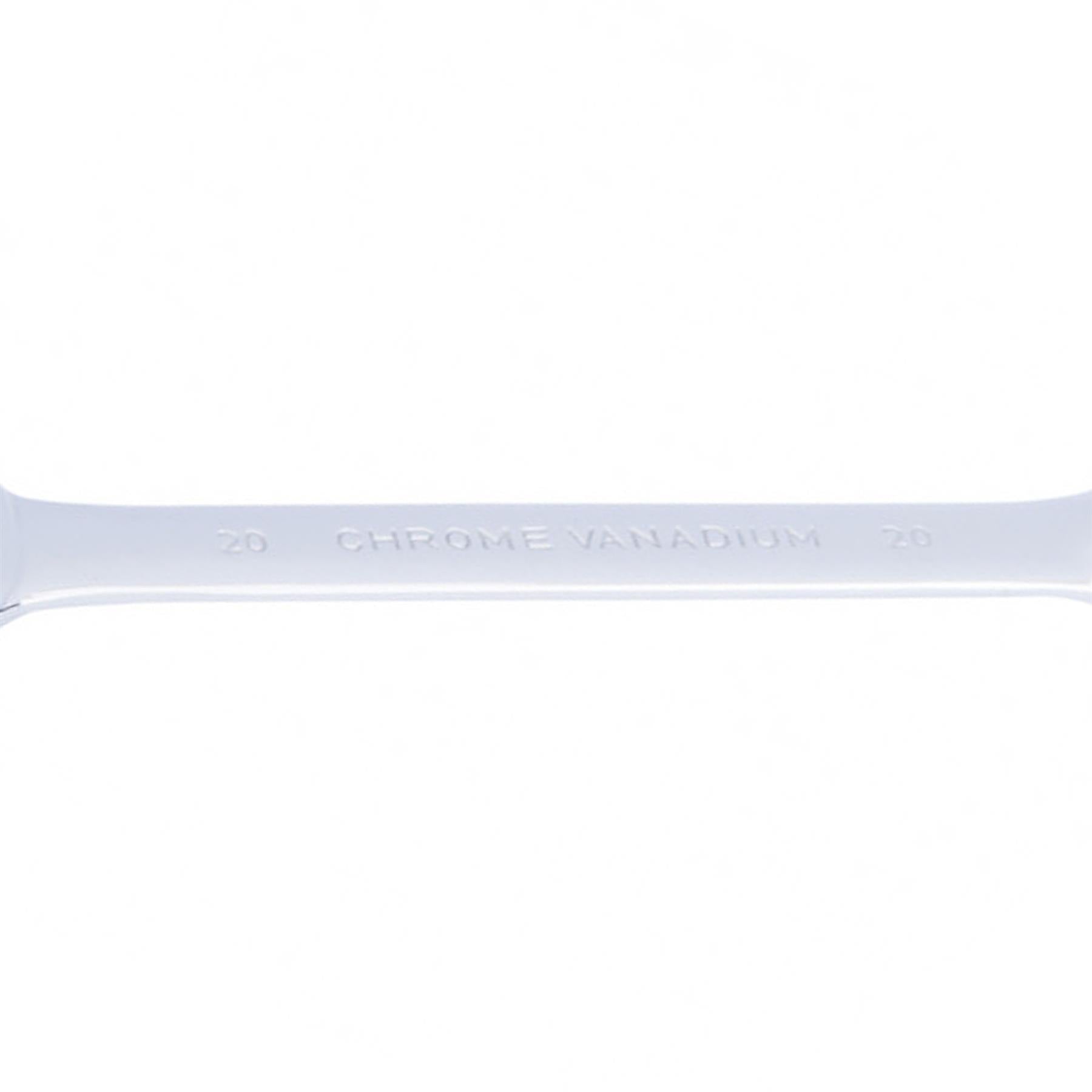 BlueSpot Combination Spanner Metric 20mm Polished Chrome Vanadium