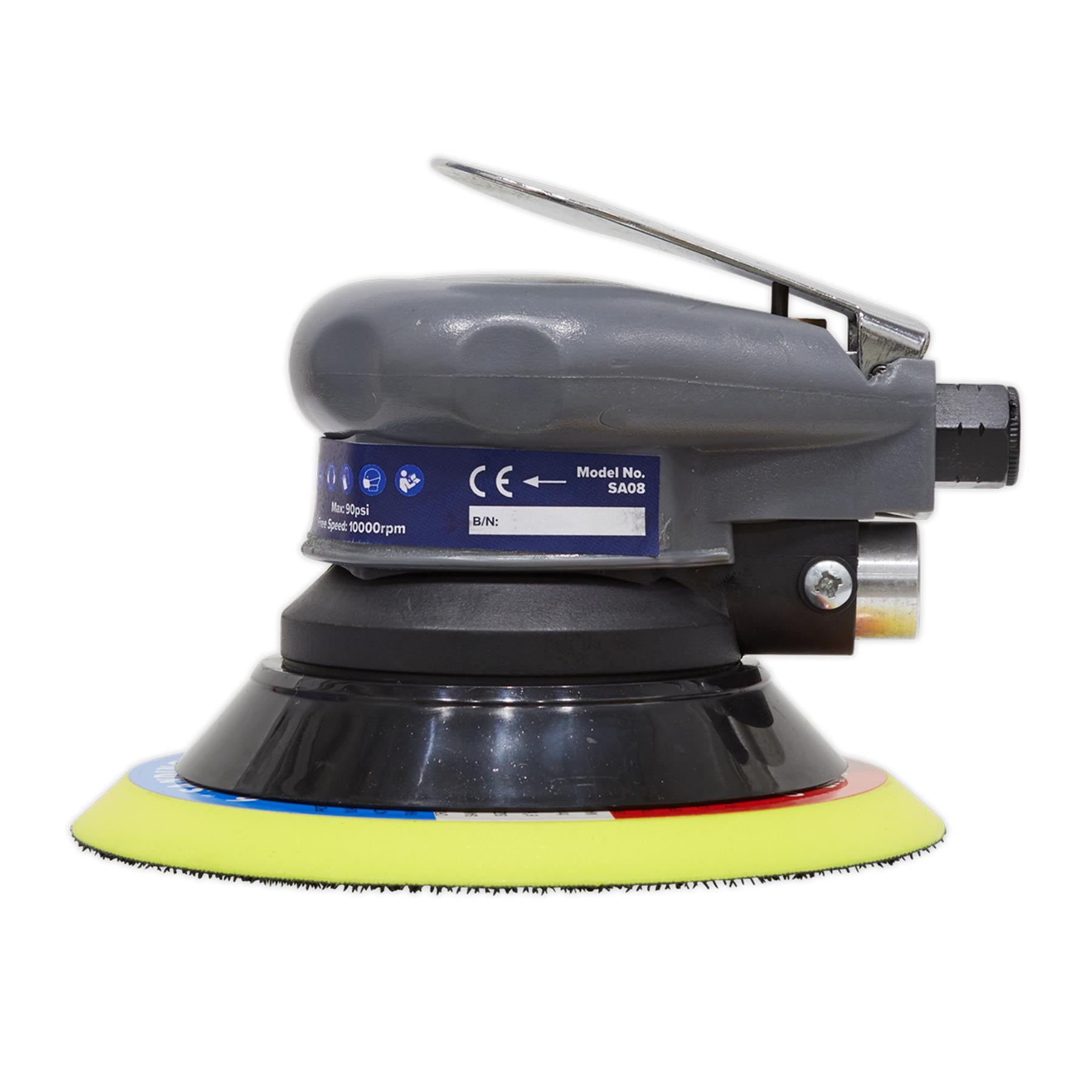 Sealey Air Palm Orbital Sander Ø150mm