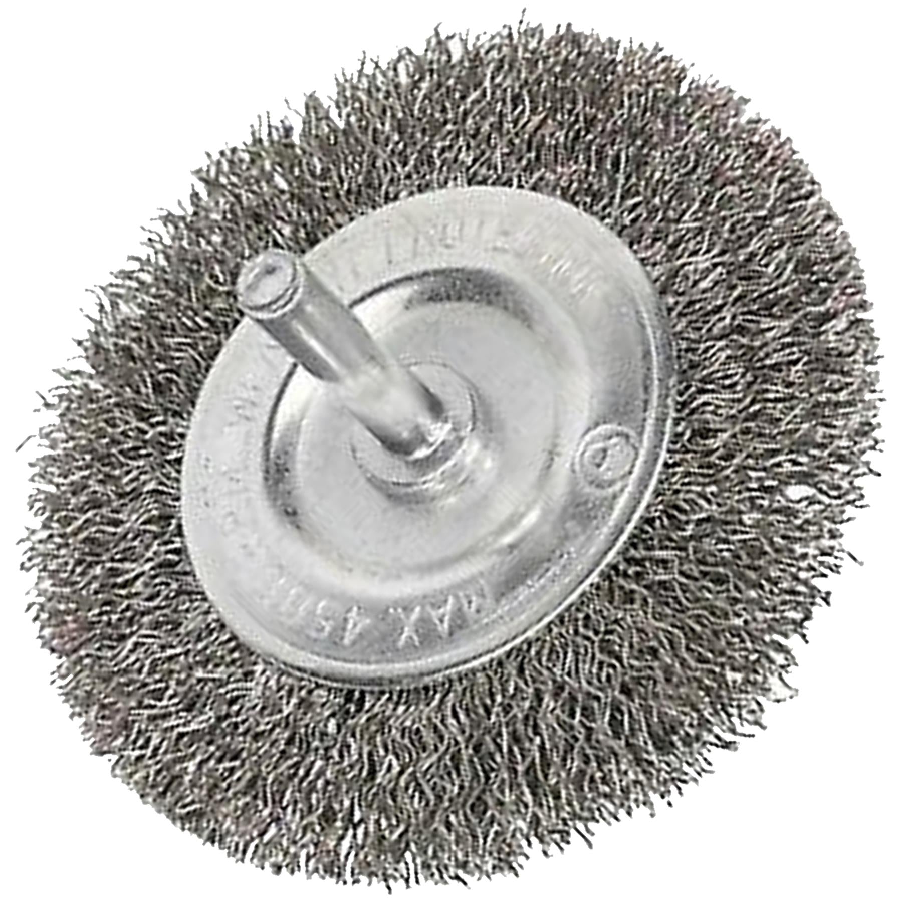 Sealey Flat Wire Brush Stainless Steel 75mm with 6mm Shaft