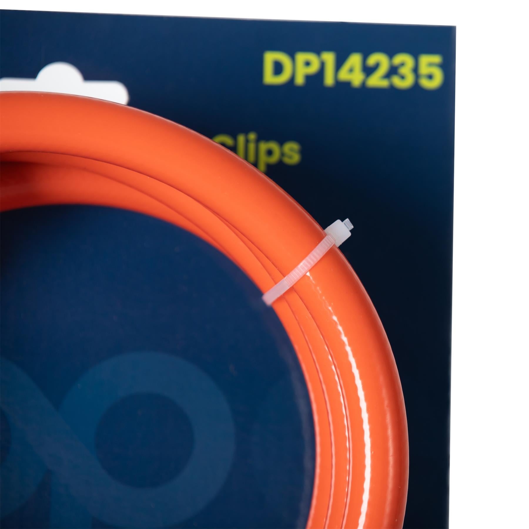 2M LPG Gas Hose 8mm + Clips for Butane/Propane BBQs & Appliances