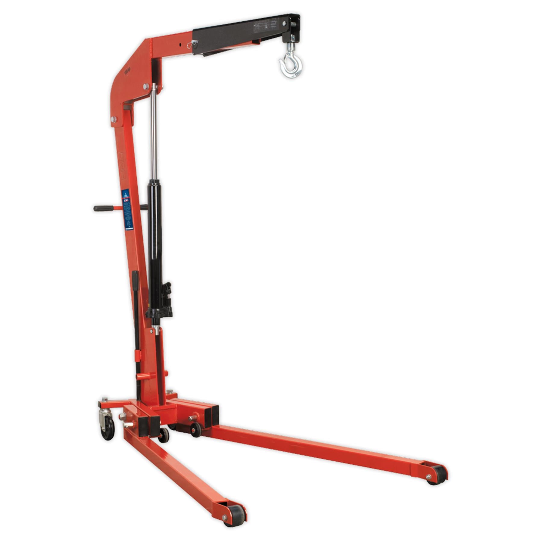 Sealey Folding Engine Crane 1tonne Fast folding 2 Year guarantee