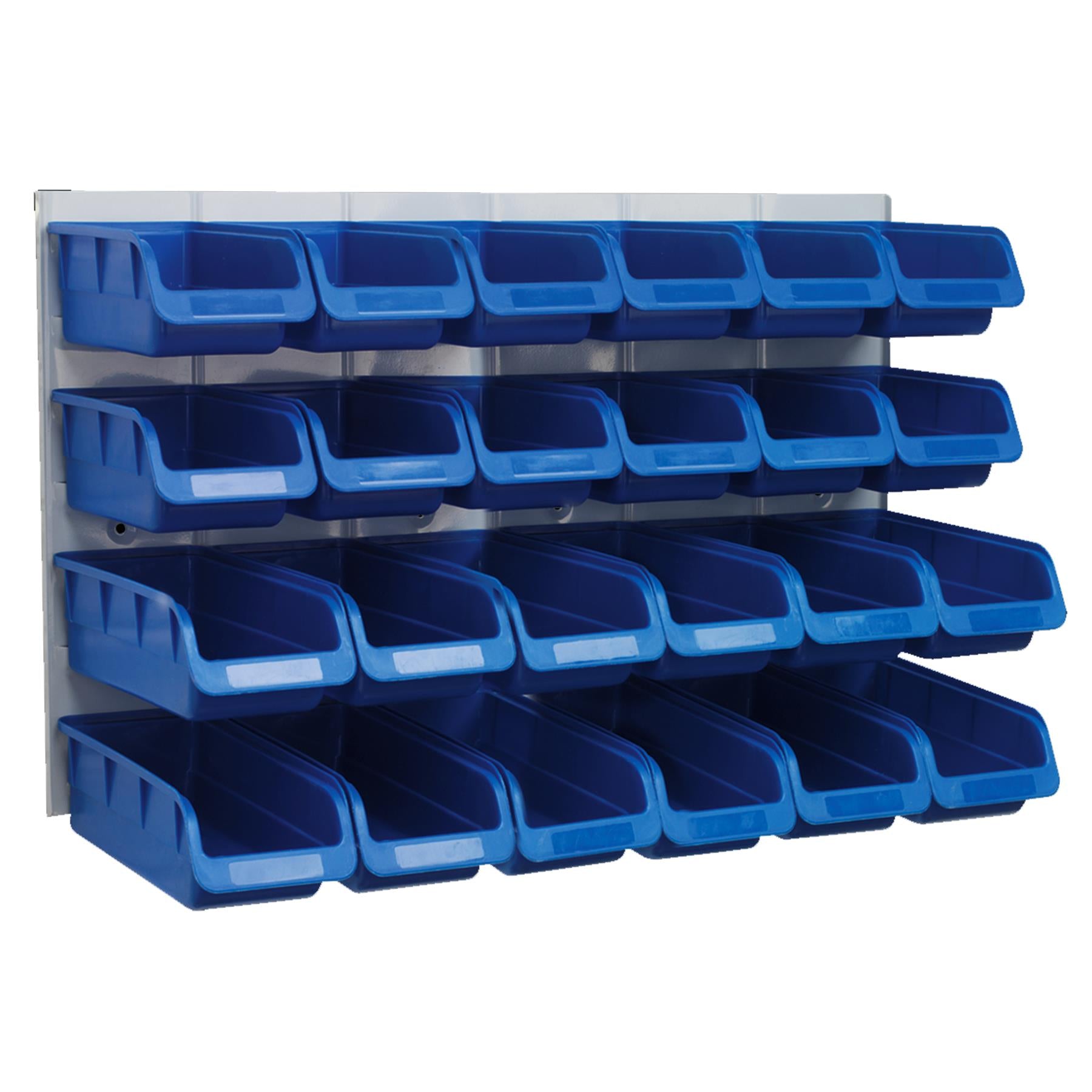 Sealey Bin & Panel Combination 24 Bins - Blue