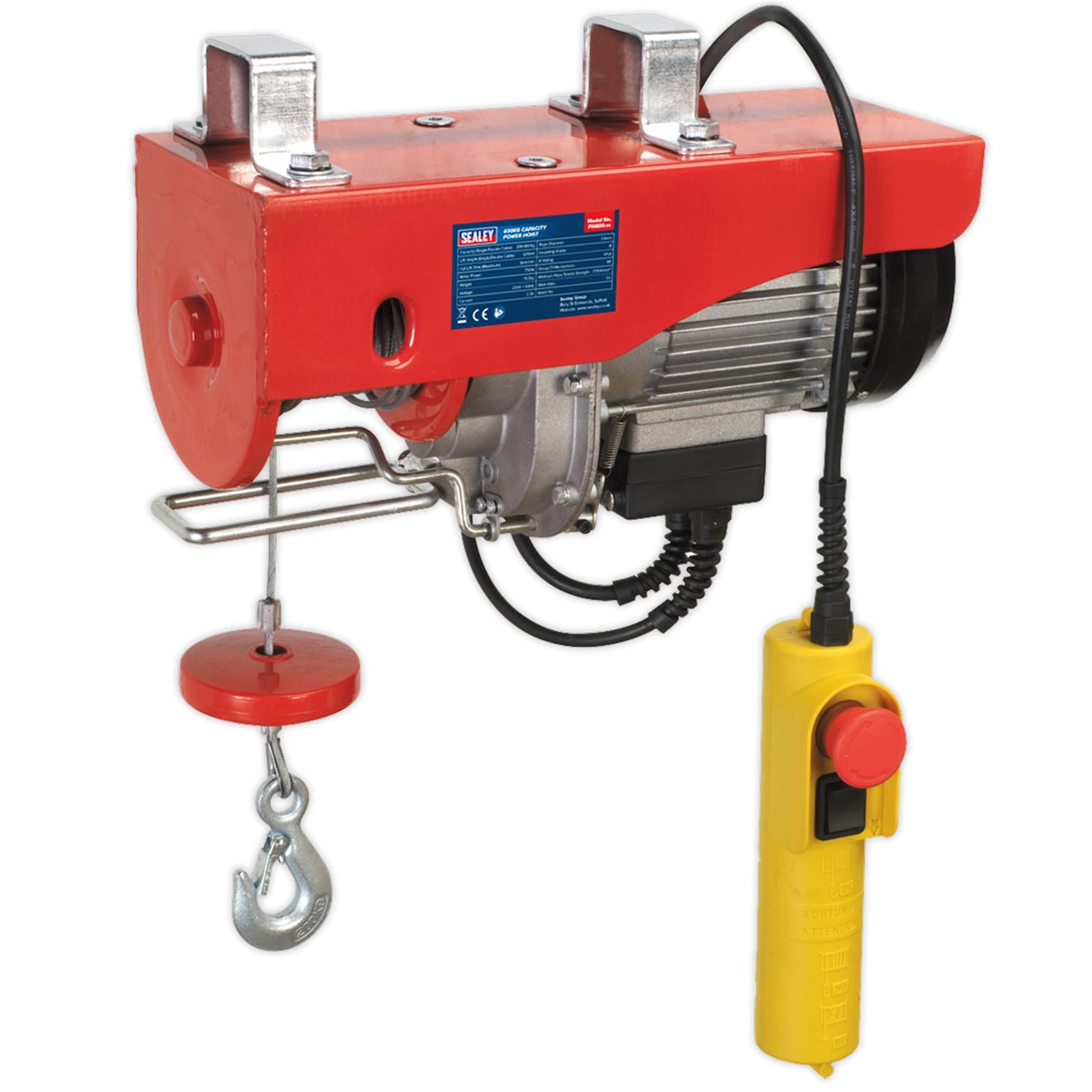 Sealey Power Hoist 230V/1ph 400kg Capacity