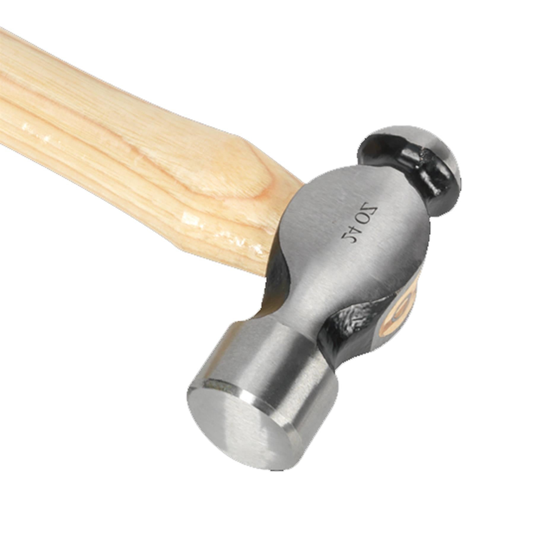 Sealey Ball Pein Hammer 1.5lb Hickory Shaft