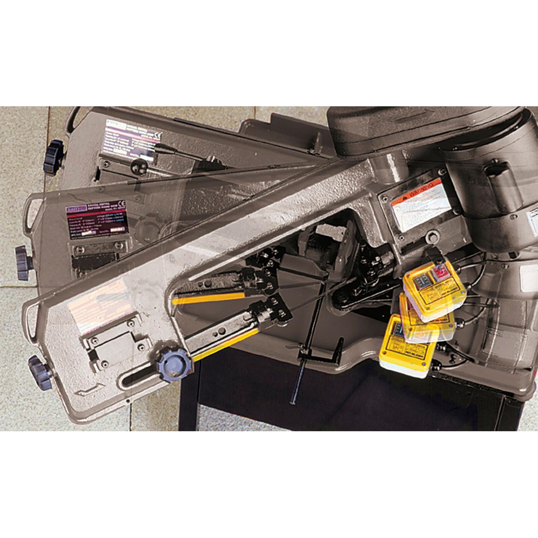 Sealey Metal Cutting Bandsaw 150mm 230V inc Mitre & Quick Lock Vice