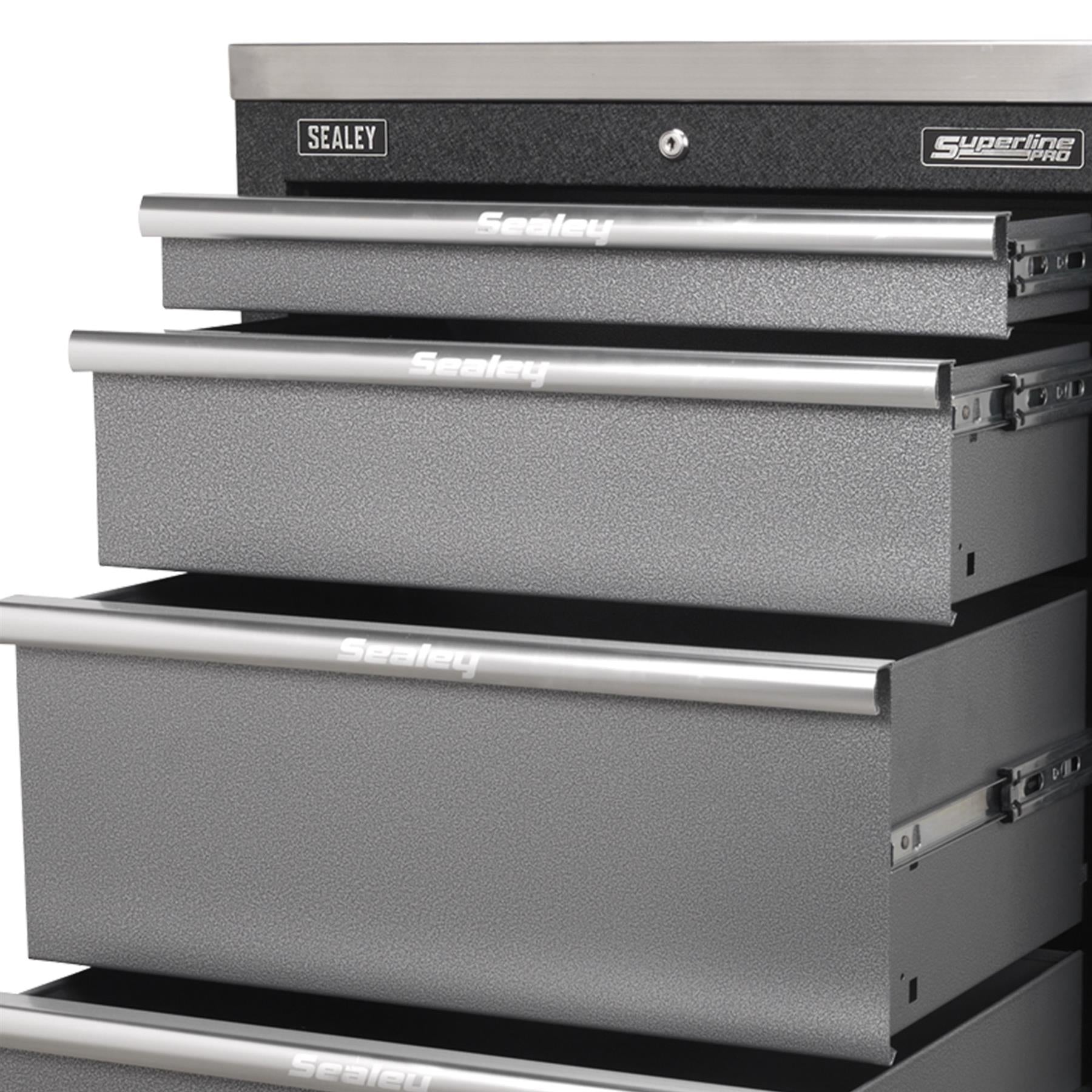 Sealey Modular 4 Drawer Cabinet stainless steel separately 680mm