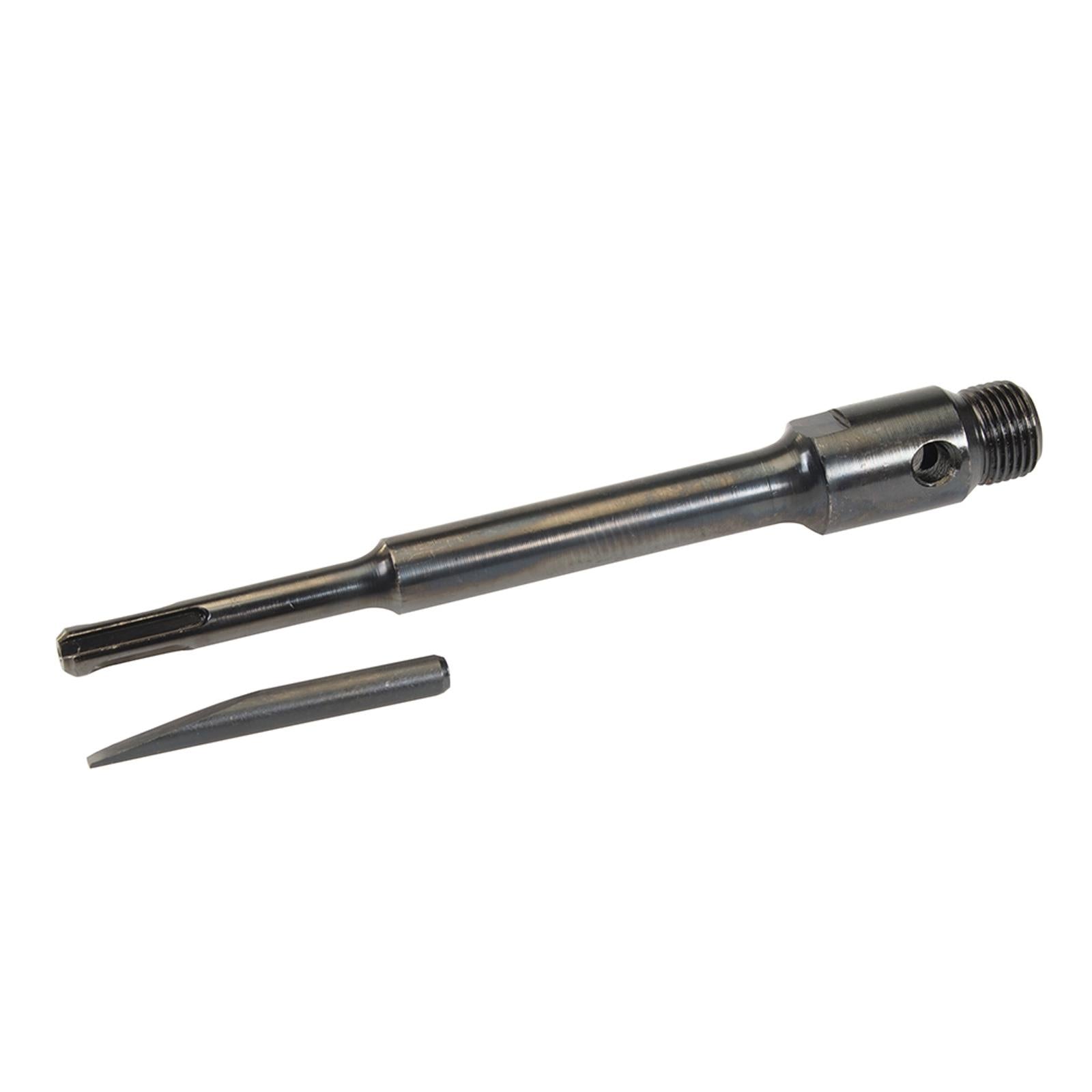 200mm SDS Core Drill Arbor With Ejector Drift & Pilot Drill Heavy Duty