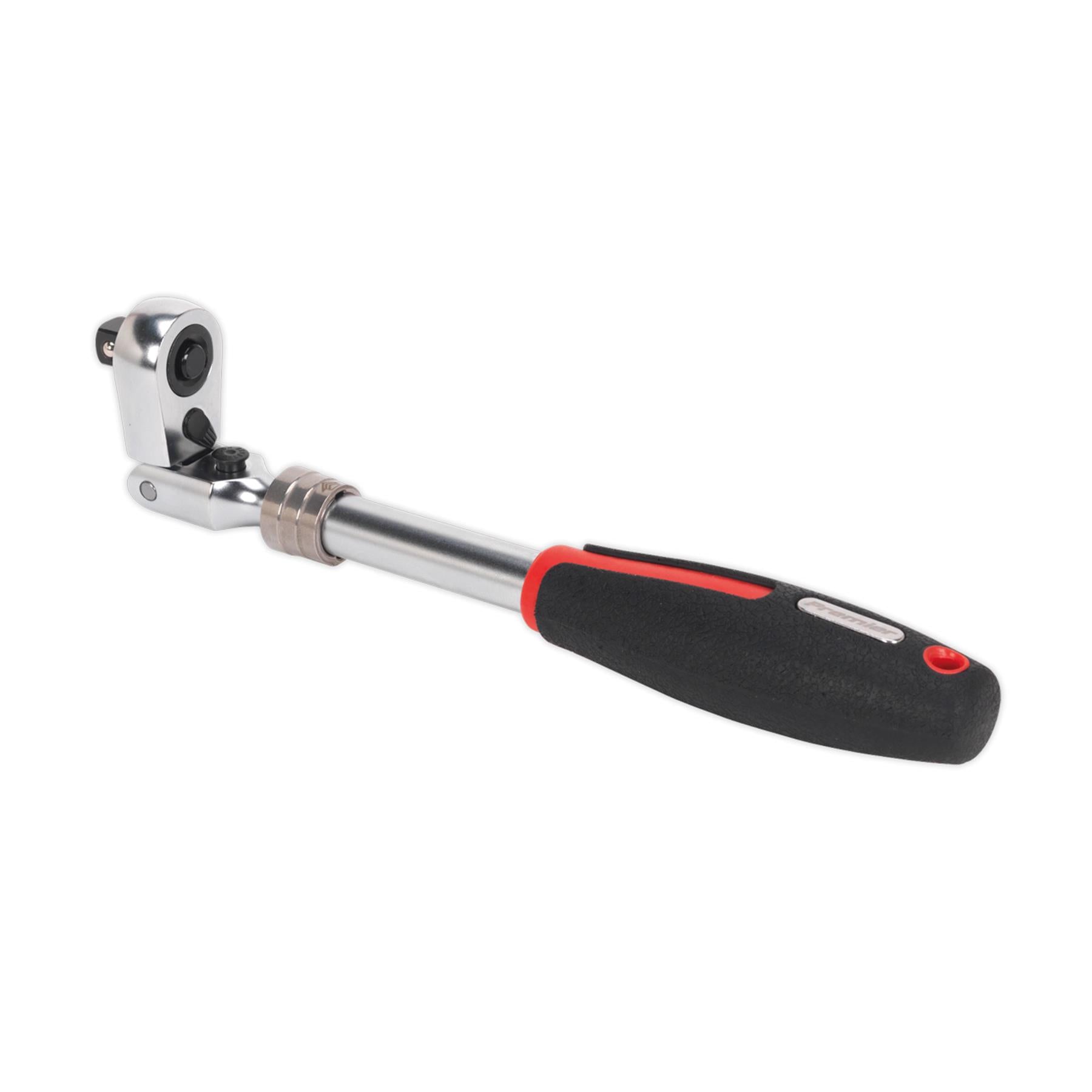 Sealey Ratchet Wrench 3/8"Sq Dr Flexi-Head Exten. Platinum Series