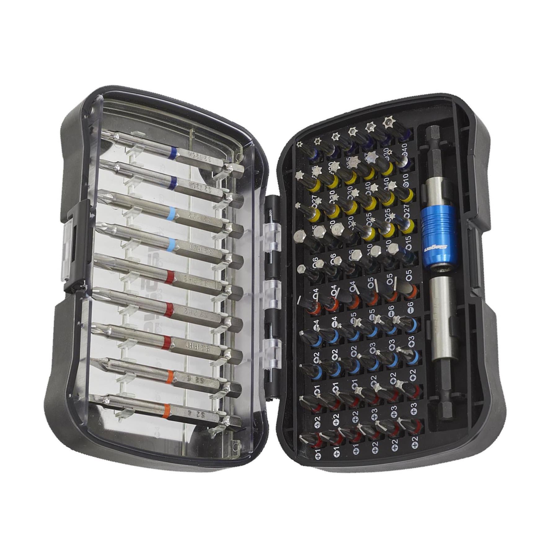 Sealey Power Tool Bit Set 71pc Colour-Coded S2