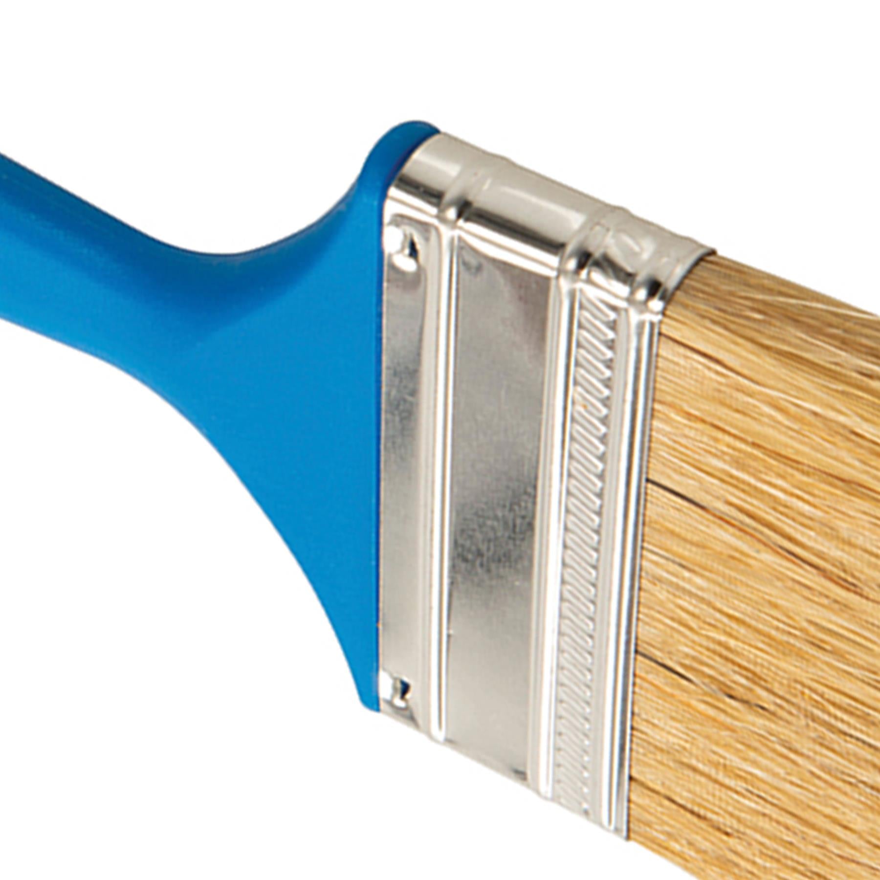 Disposable Paint Brush Utility Brushes With Pure Bristles & Polymer Handle 75mm