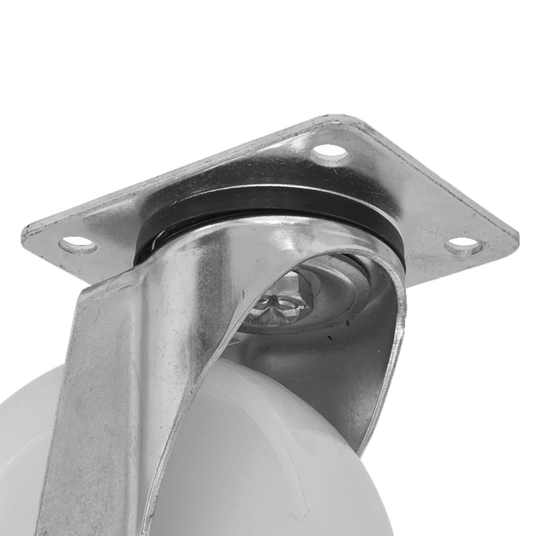 Sealey Heavy-Duty Economy Swivel Castor Wheel 80mm