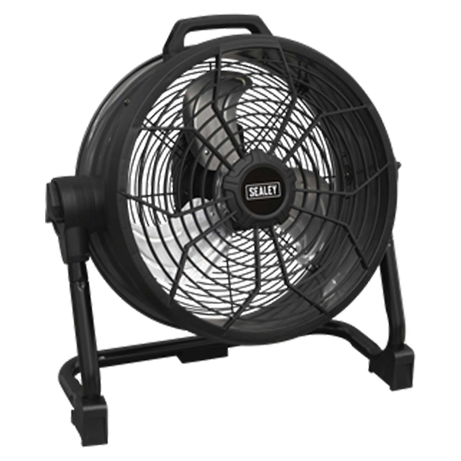 Sealey 2-in-1 Cordless/Corded 16" High Velocity Drum Fan 20V SV20 Series Kit