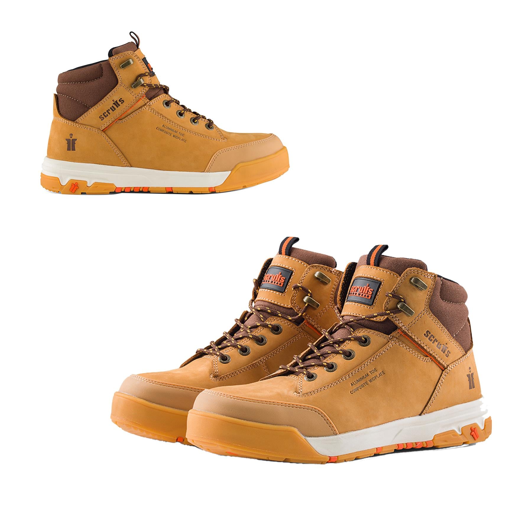 Scruffs Switchback 3 Safety Boots Tan Size 11 / 46