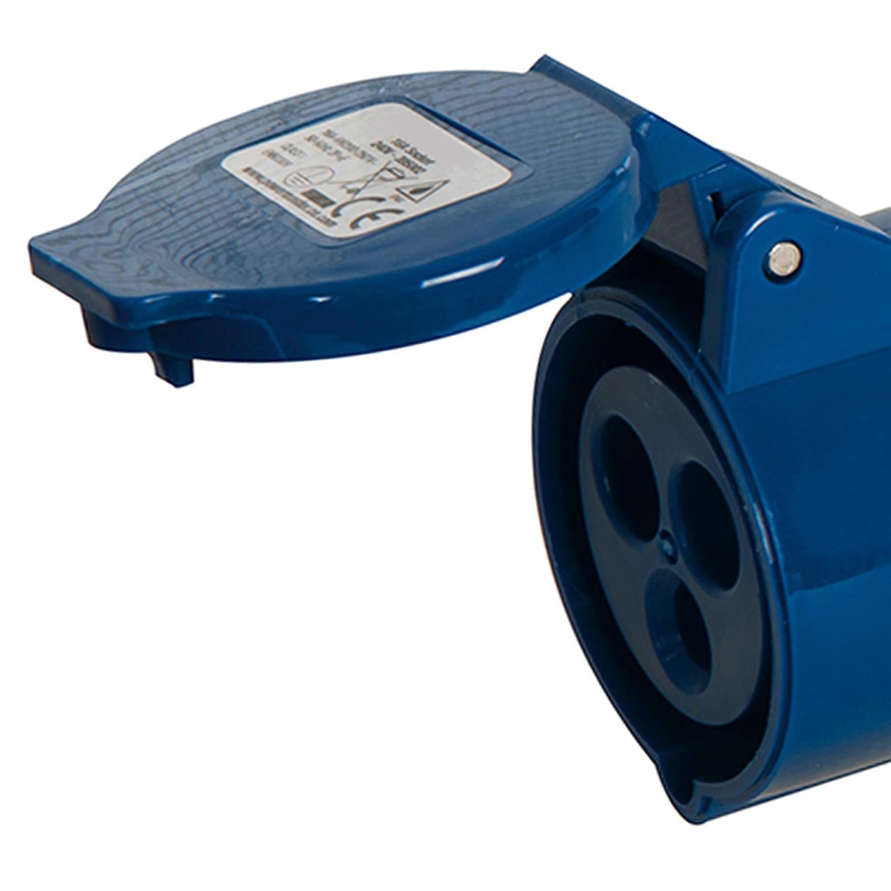 16A Industrial Female Electrical Plug Socket 240V 16 Amp For Industrial Use