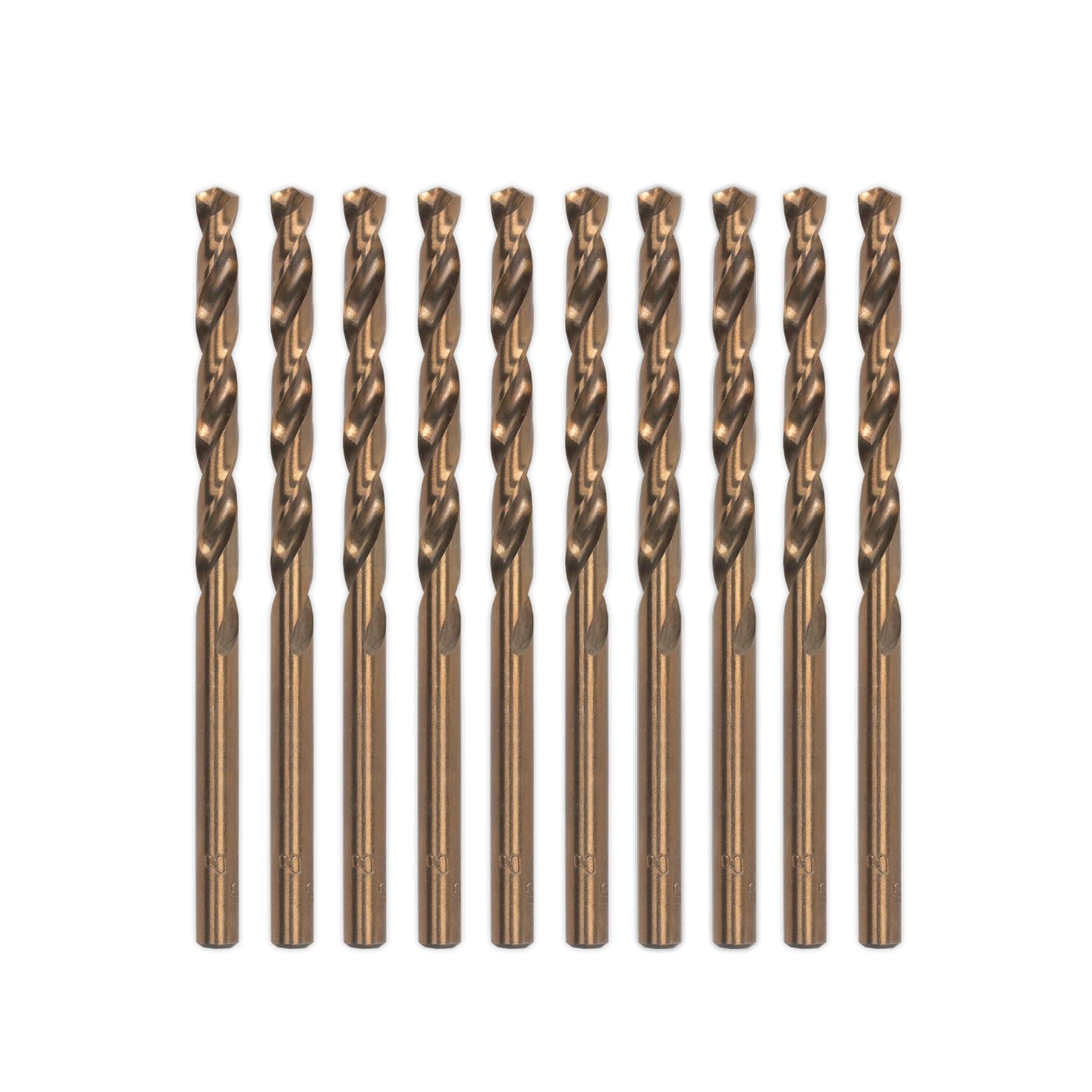 Sealey HSS Cobalt Fully Ground Drill Bit �7mm Pack of 10