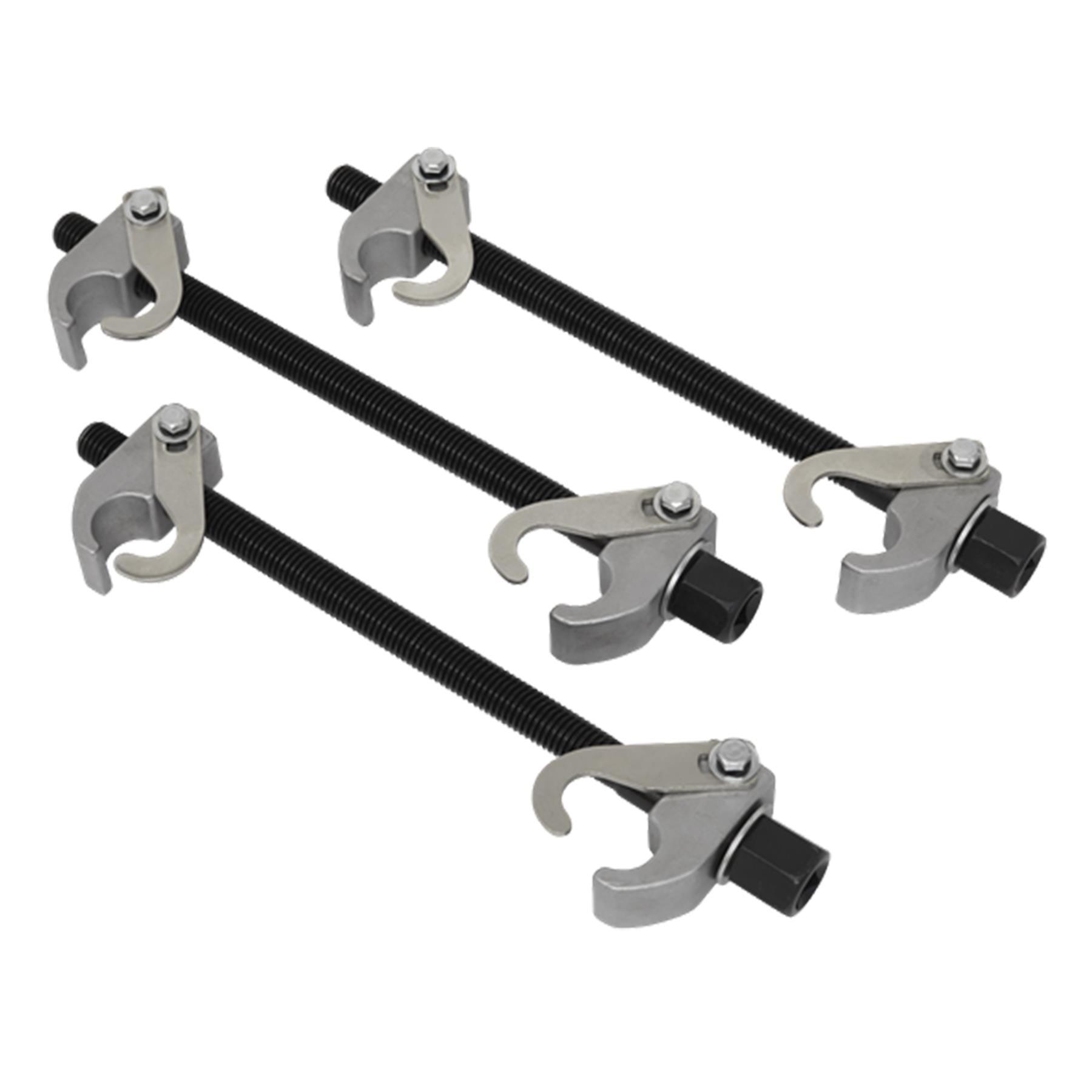 Sealey AK384 Car Coil Spring Remover Compressor/Clamp 3PC With Safety Hooks