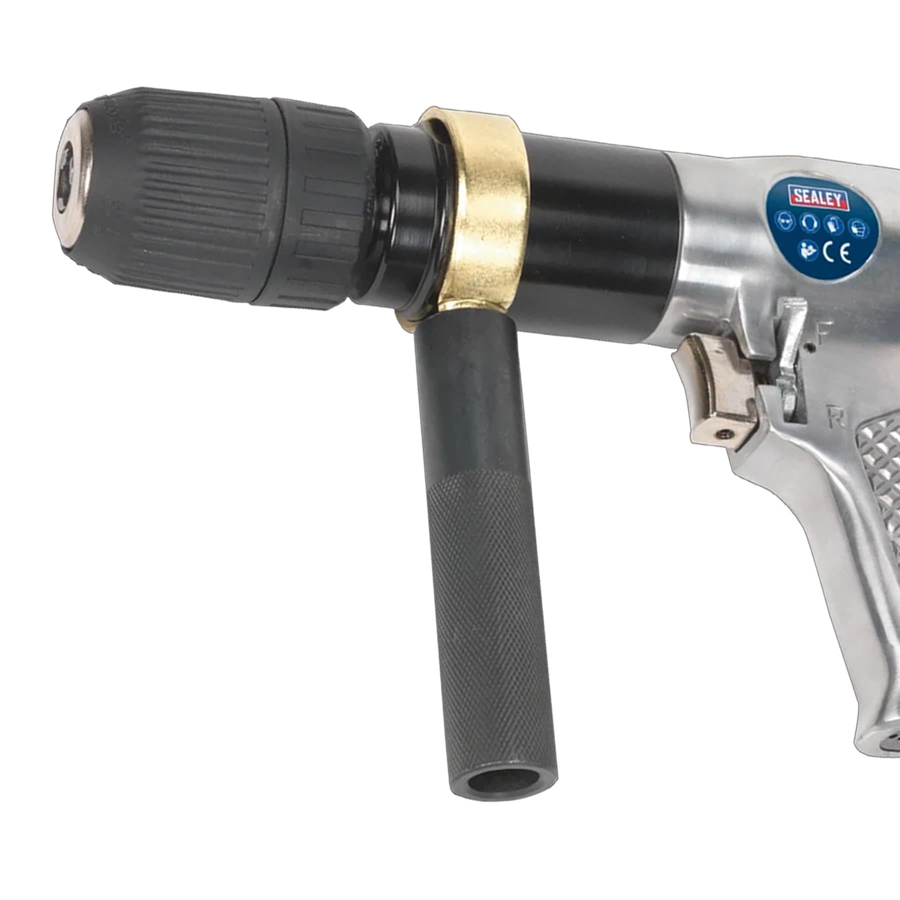 Sealey Air Drill Ø13mm 700rpm Reversible Keyless Chuck