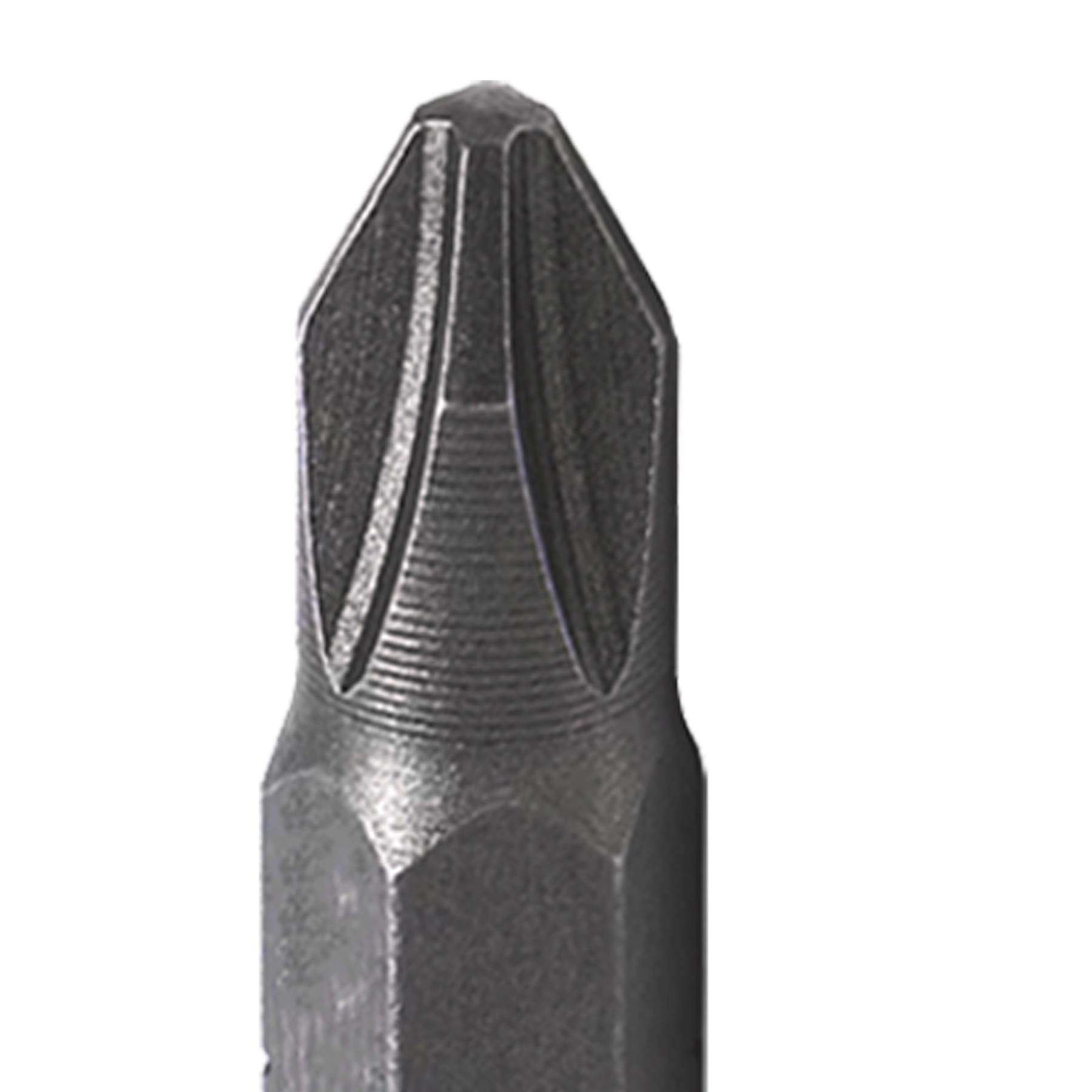 PH2 Phillips Screwdriver Bits CRV Chrome Vanadium Steel 1/4" Hex Drive 100Pcs