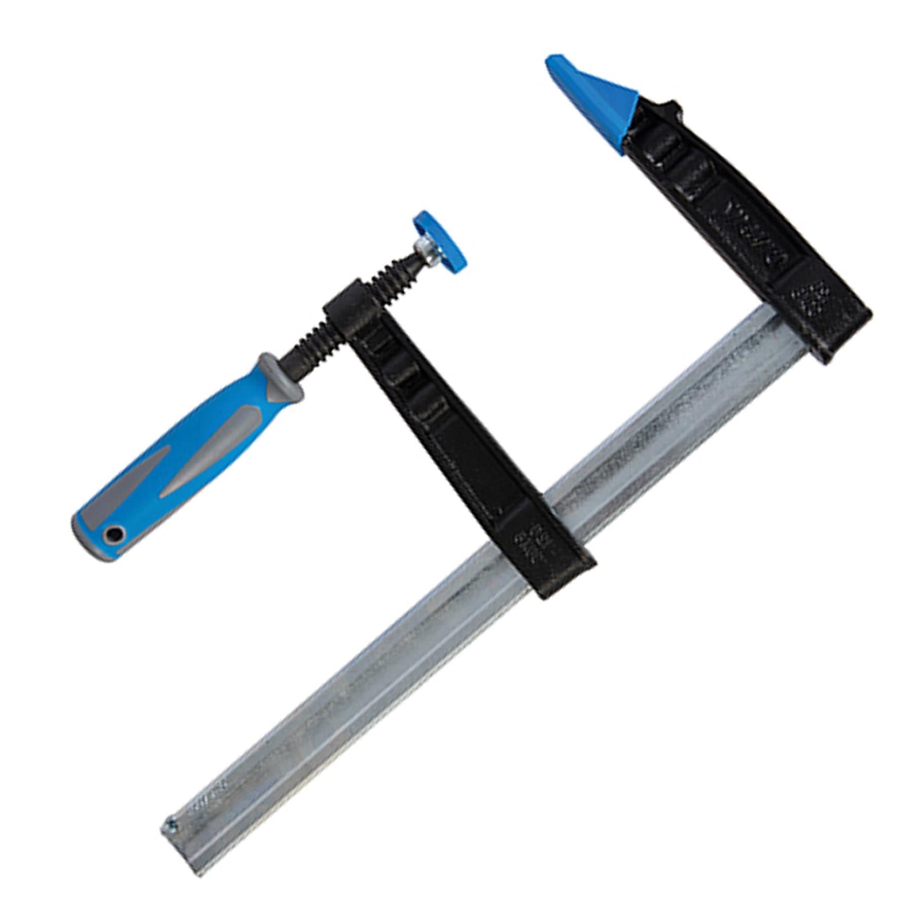 F-Clamp Heavy Duty Deep Capacity 300 X 120mm Clamps With Soft-Grip Handles
