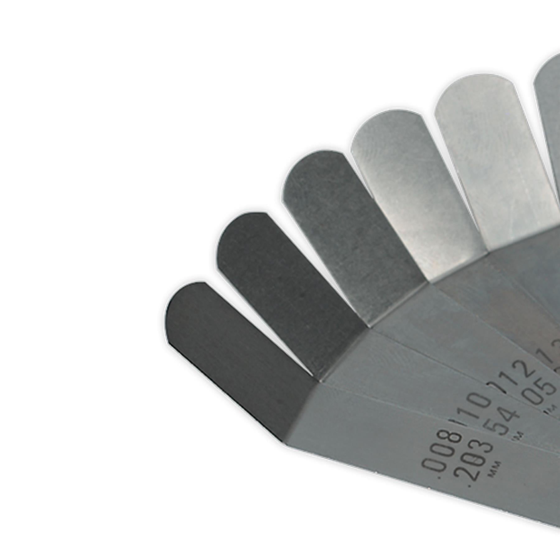 Sealey Feeler Gauge 12 Blade Offset - Dual Marked