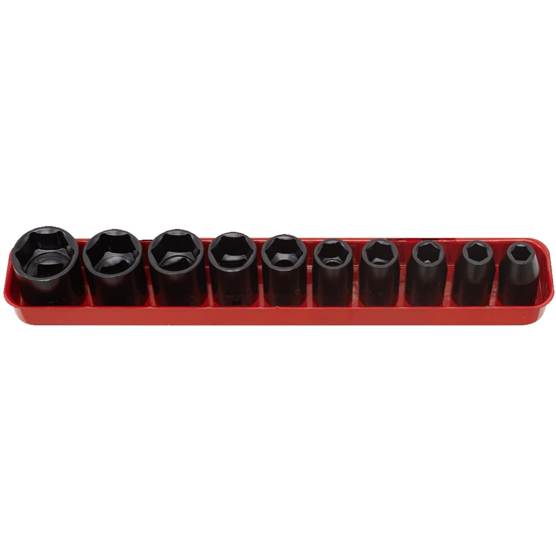 Sealey Impact Socket Set 10pc 1/2"Sq Drive Metric