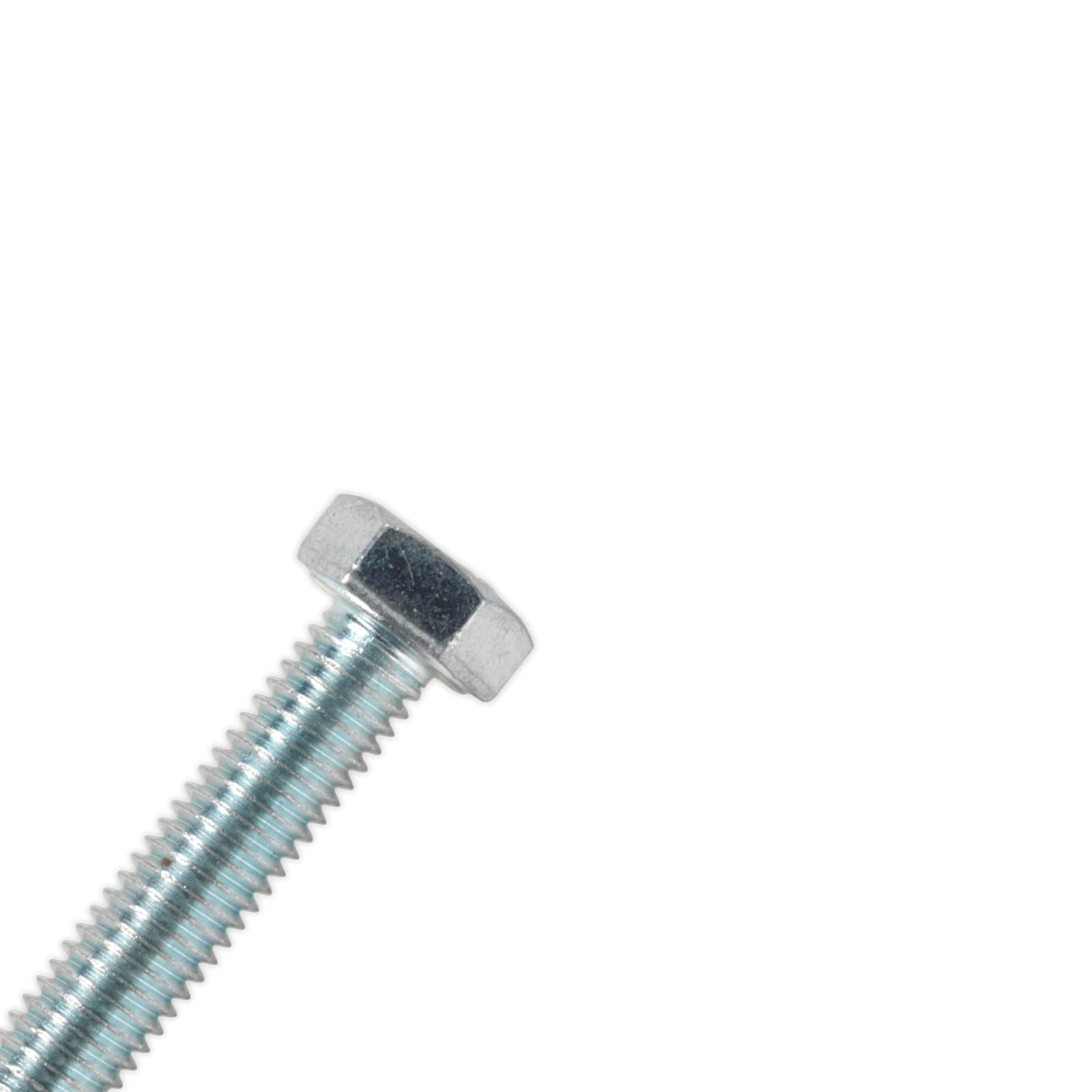 HT Setscrew M5 x 30mm 8.8 Zinc Pack of 50. Sealey