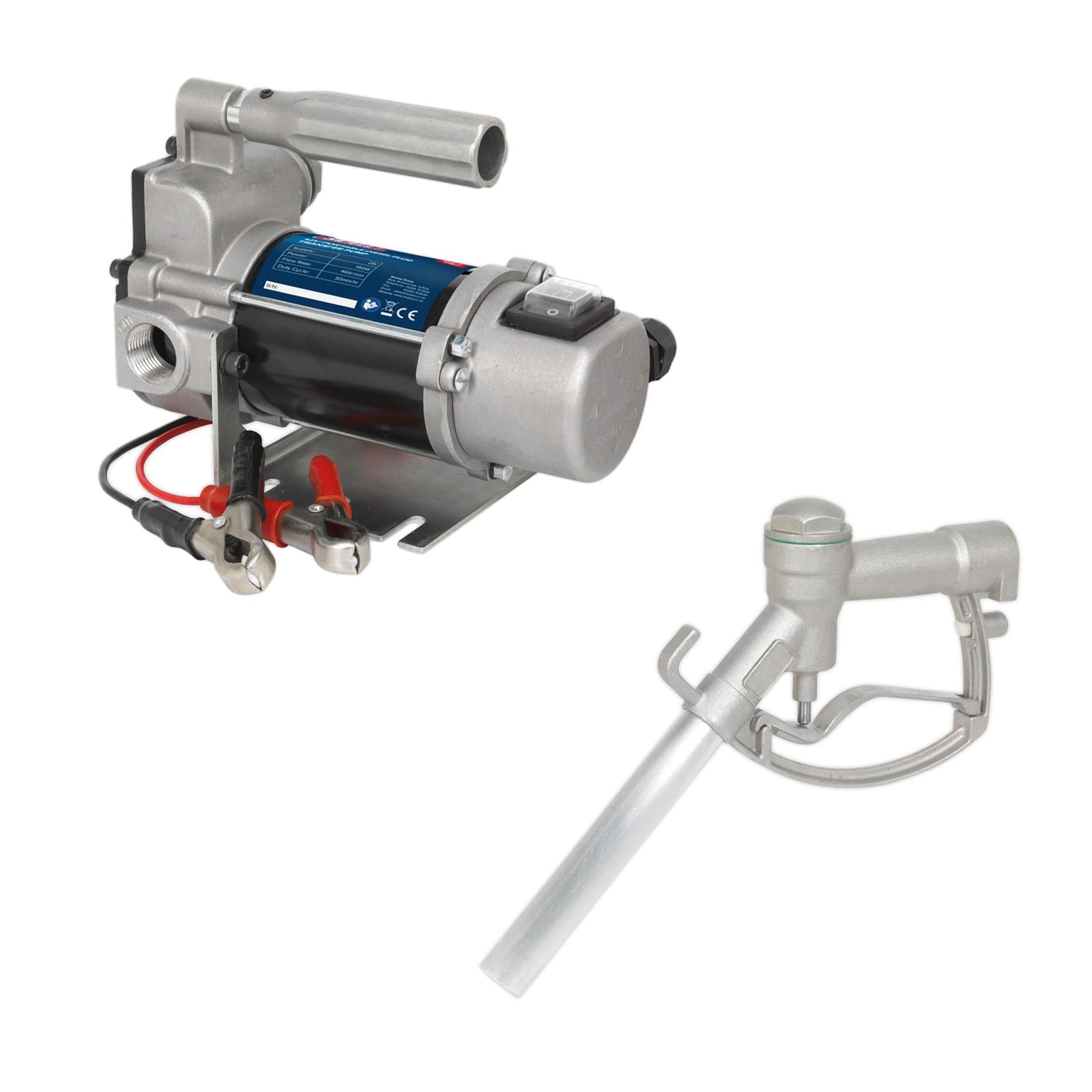 Sealey Diesel/Fluid Transfer Pump Portable 24V