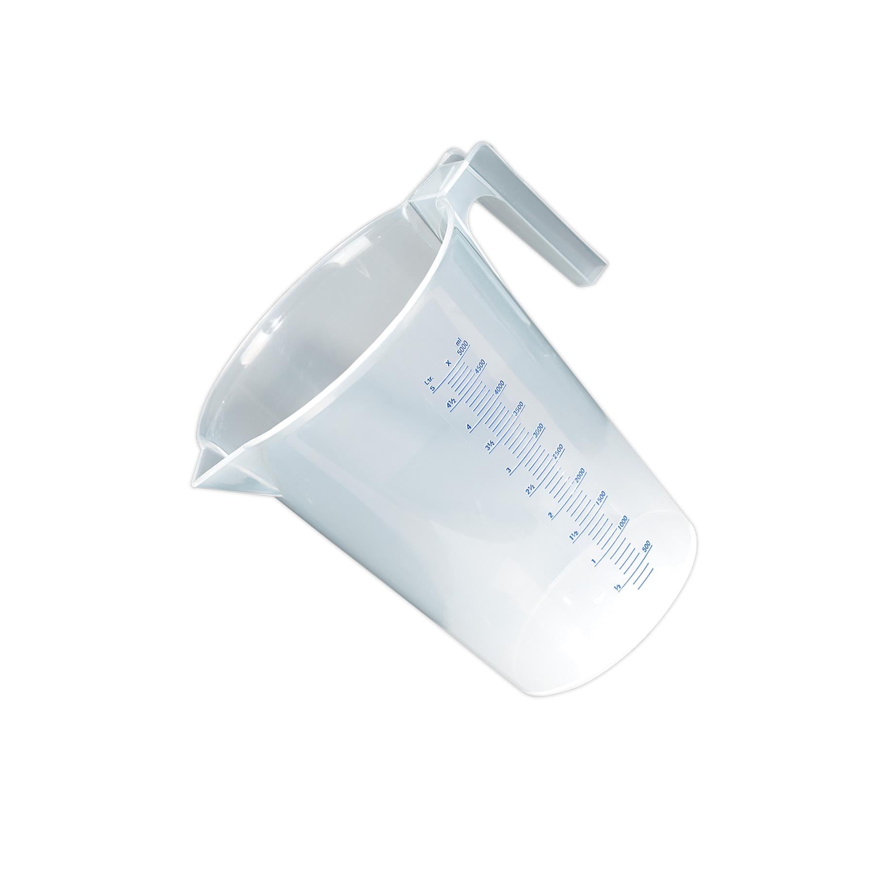 Sealey Measuring Jug Translucent 5L