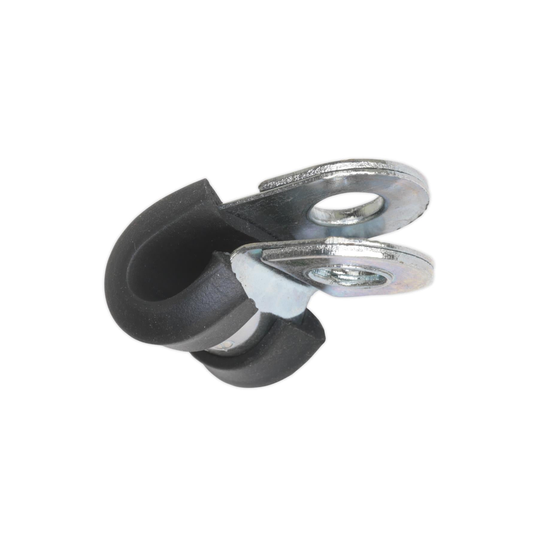 Sealey P-Clip Rubber Lined 16mm Pack of 25