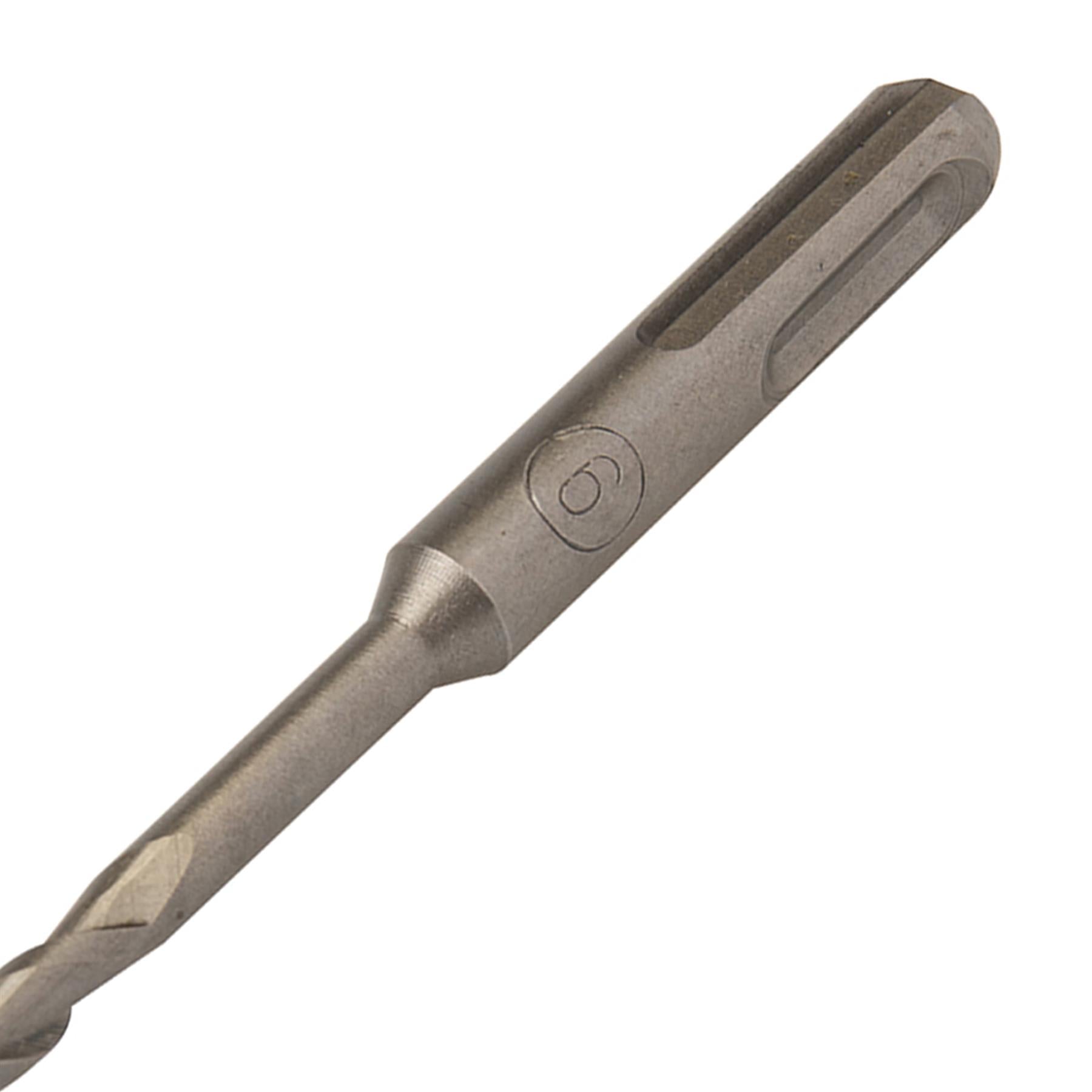 5 x SDS+ PLUS MASONRY DRILL BIT 6 x 110mm, TUNGSTEN CARBIDE TIP, FOR STONE CONCRETE BRICK