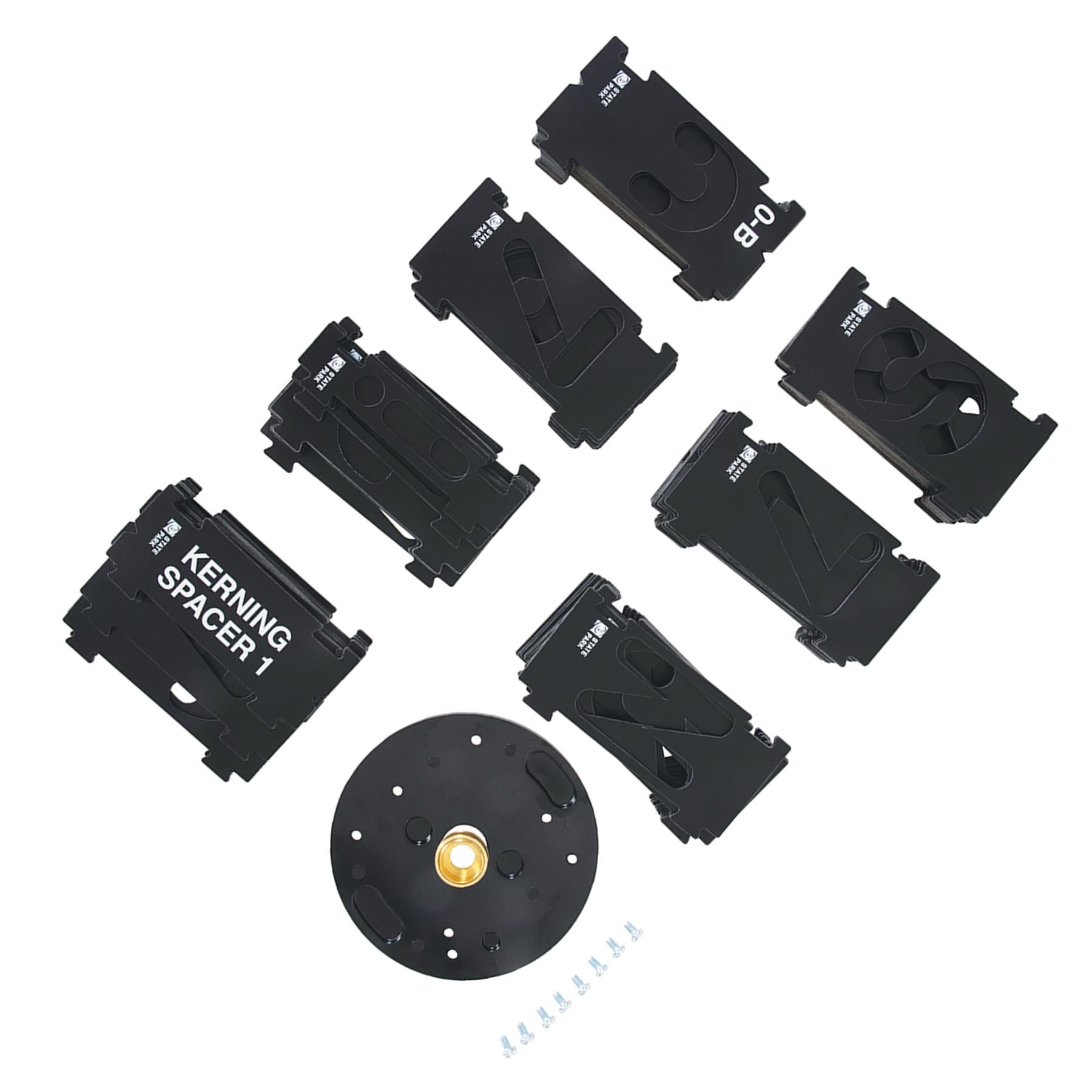 Interlock Signmakers Kit 2-1/4" Template thickness 2mm (3/32")