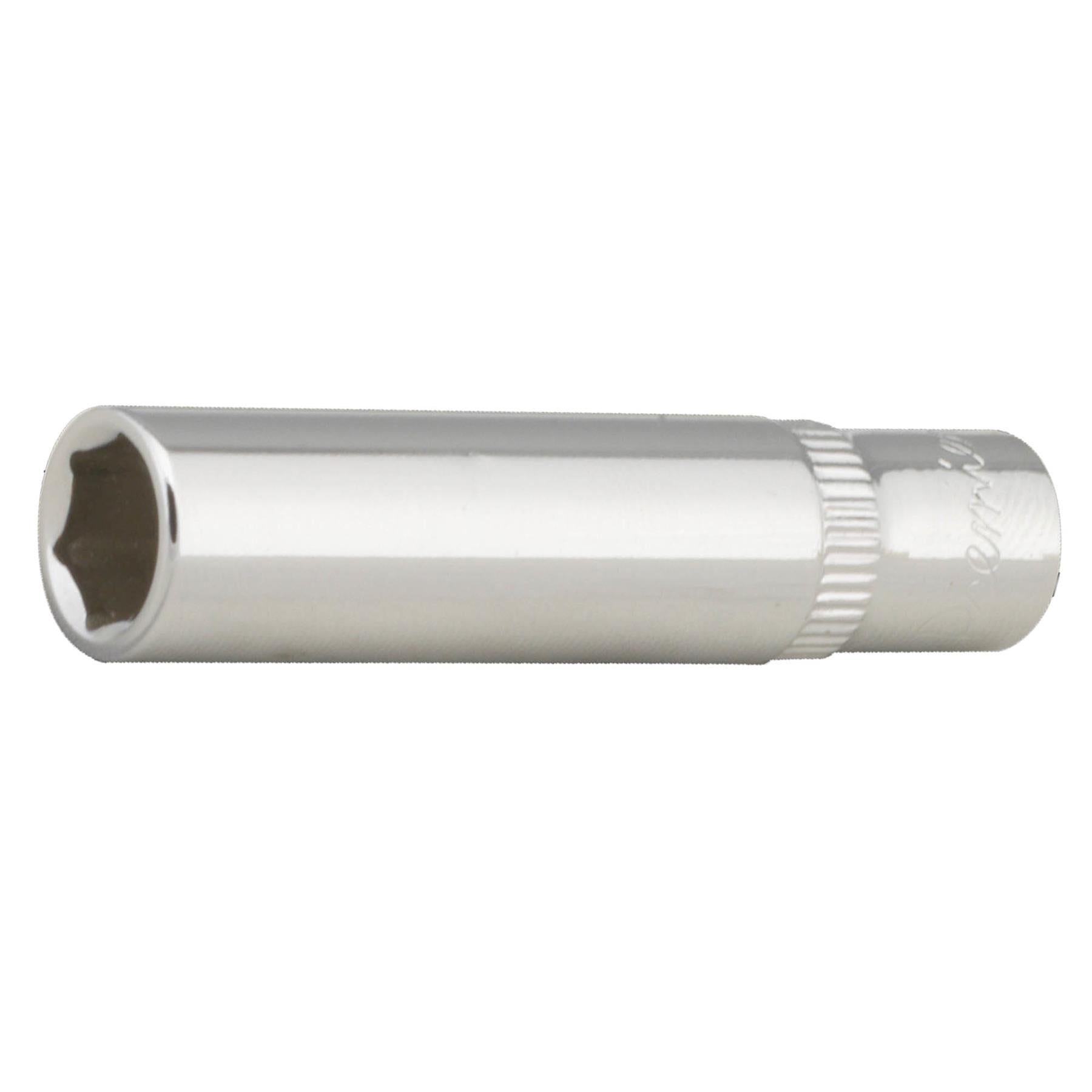 Sealey WallDrive Socket 8mm Deep 1/4"Sq Drive Fully Polished
