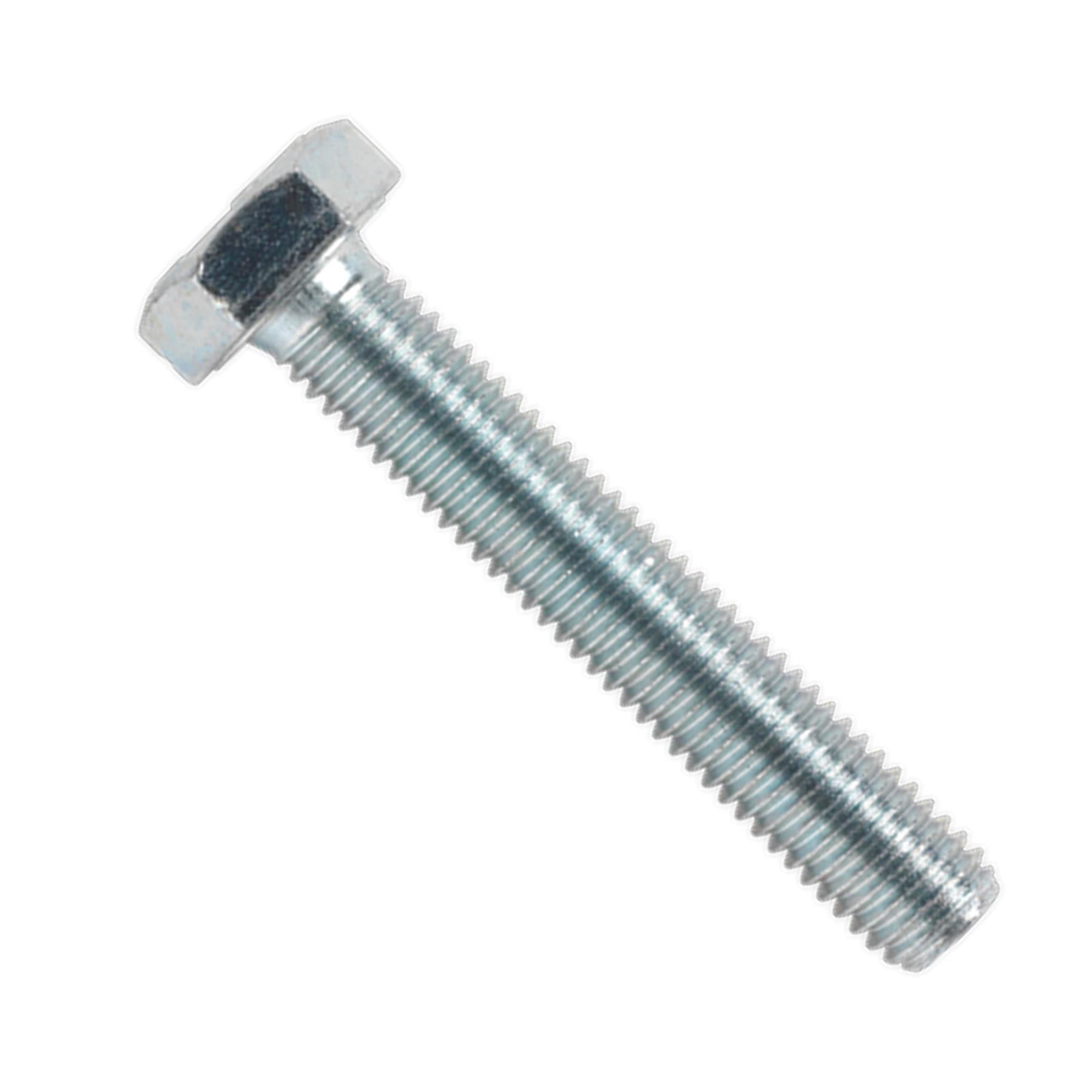 Sealey HT Setscrew M10 x 60mm 8.8 Zinc Pack of 25