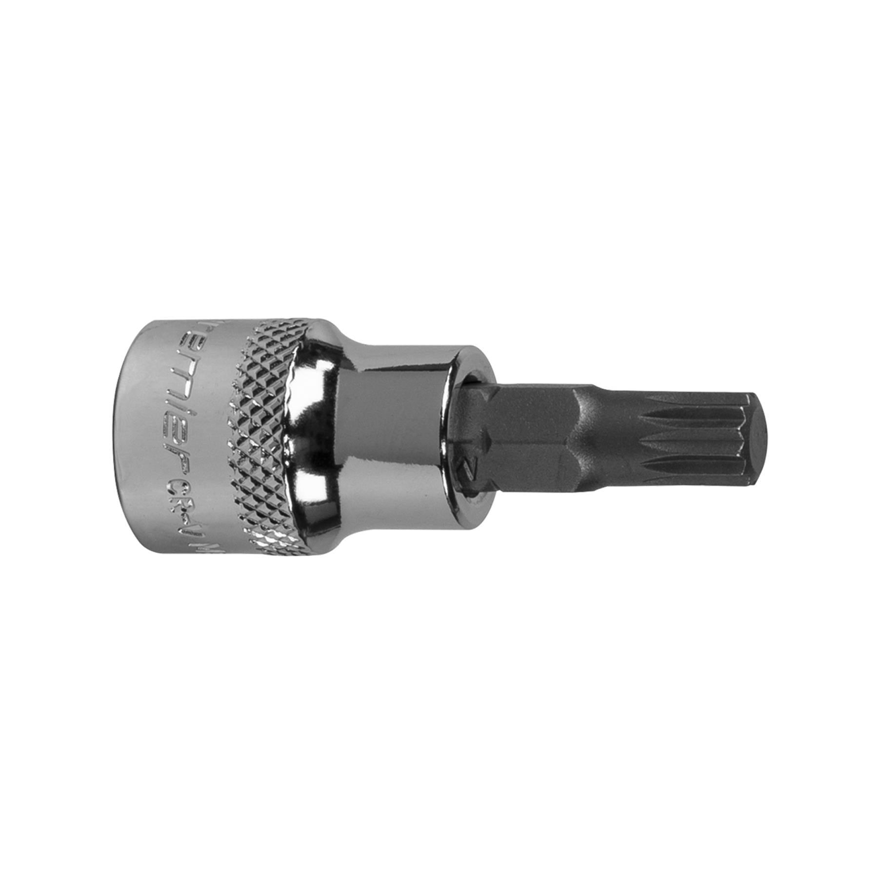 Sealey Spline Socket Bit M9 3/8"Sq Drive Forged Chrome Vanadium Steel