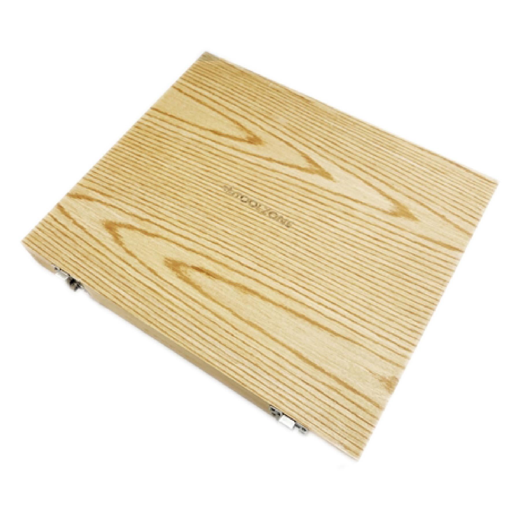 8 Pieces Wood Chisel Set Work Professional Plastic Handle Wooden Storage Case