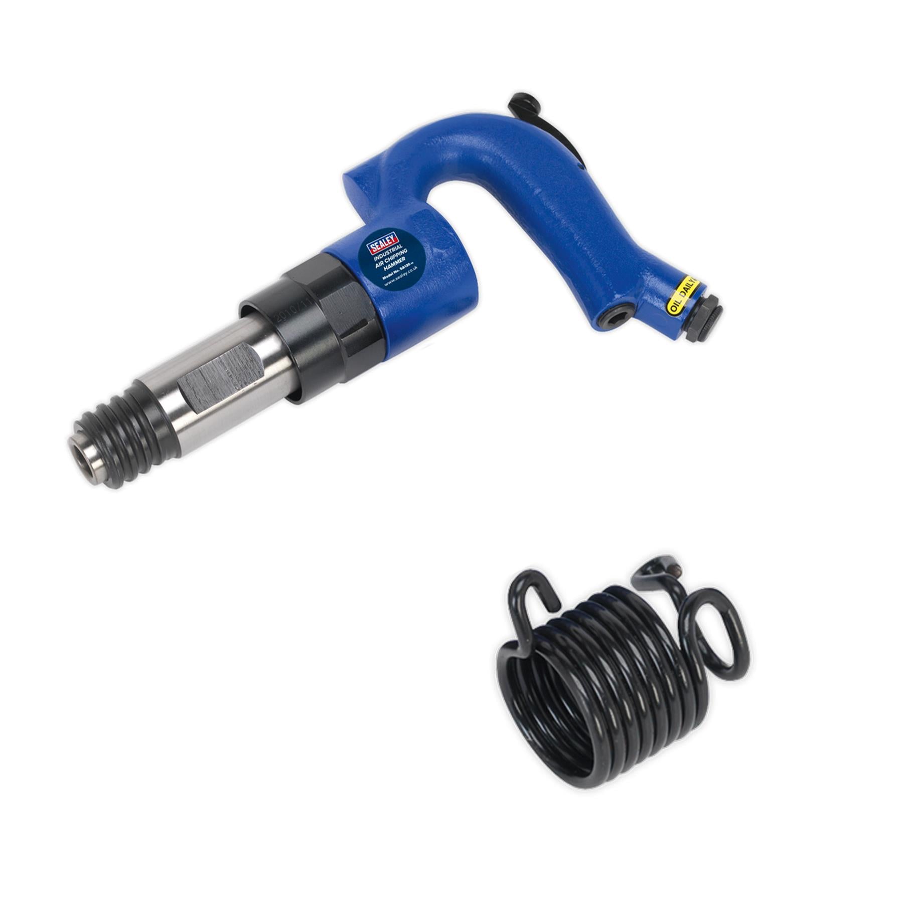 Sealey Air Chipping Hammer Industrial Large Open Grip Heavy-Duty Alloy