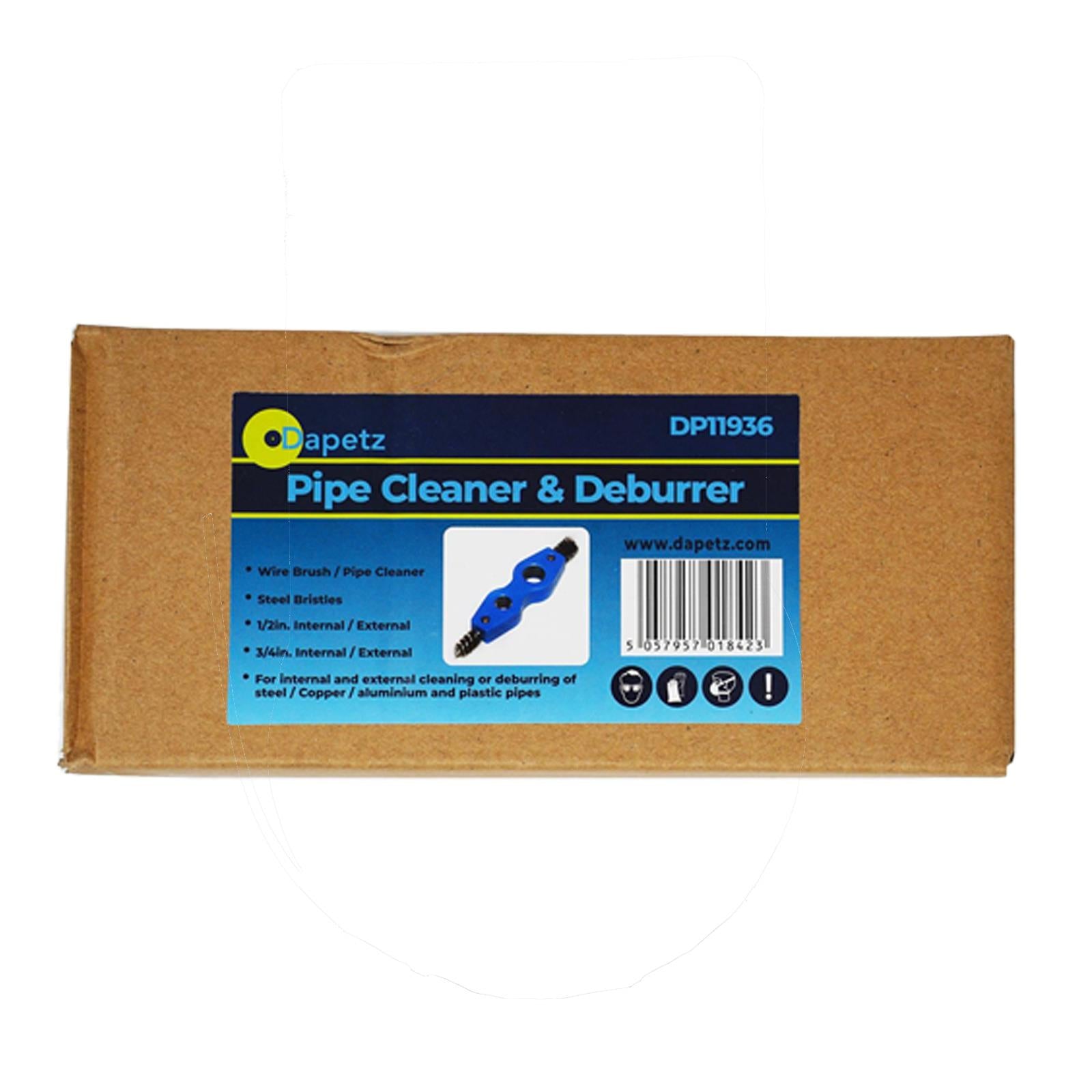 Copper Pipe Cleaner Tool Internal External wire Brush Plumbing Aluminium