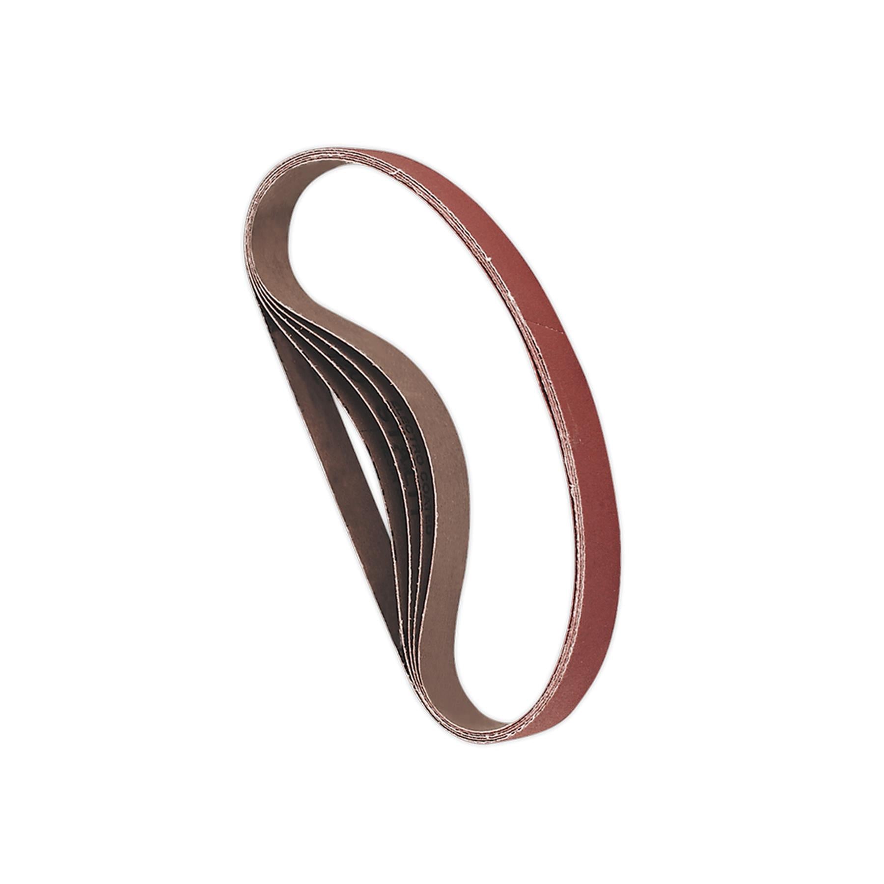 Sealey Sanding Belt 20 x 520mm 120Grit Pack of 5