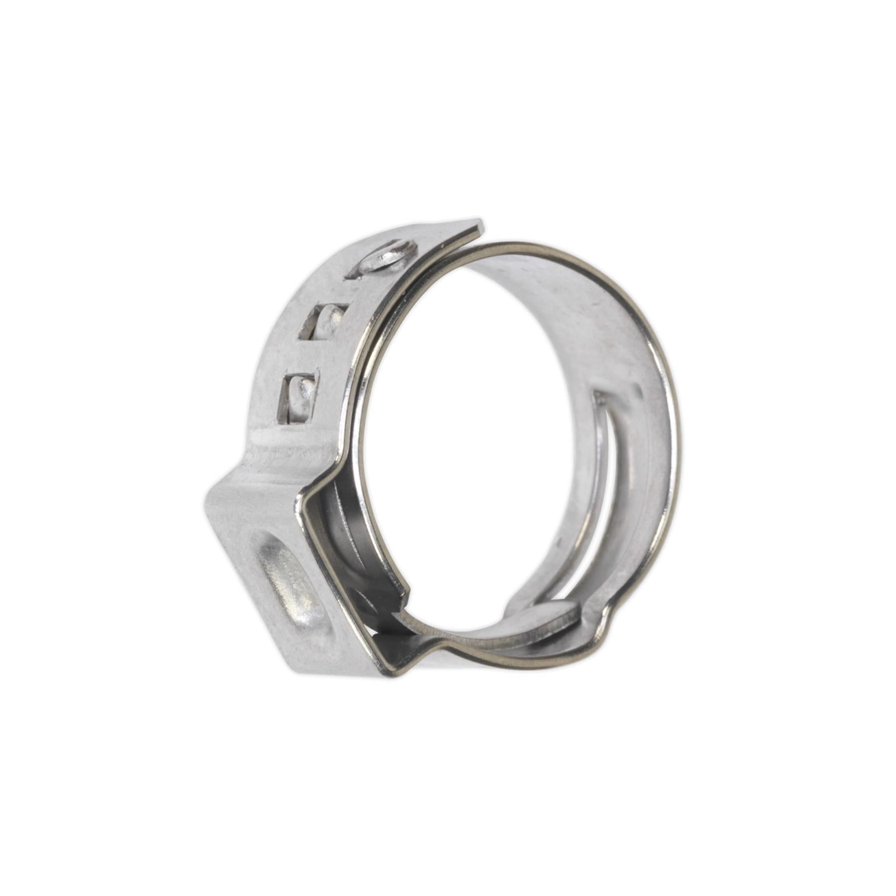 Sealey O-Clip Single Ear 15.3-18.5mm Pack of 25