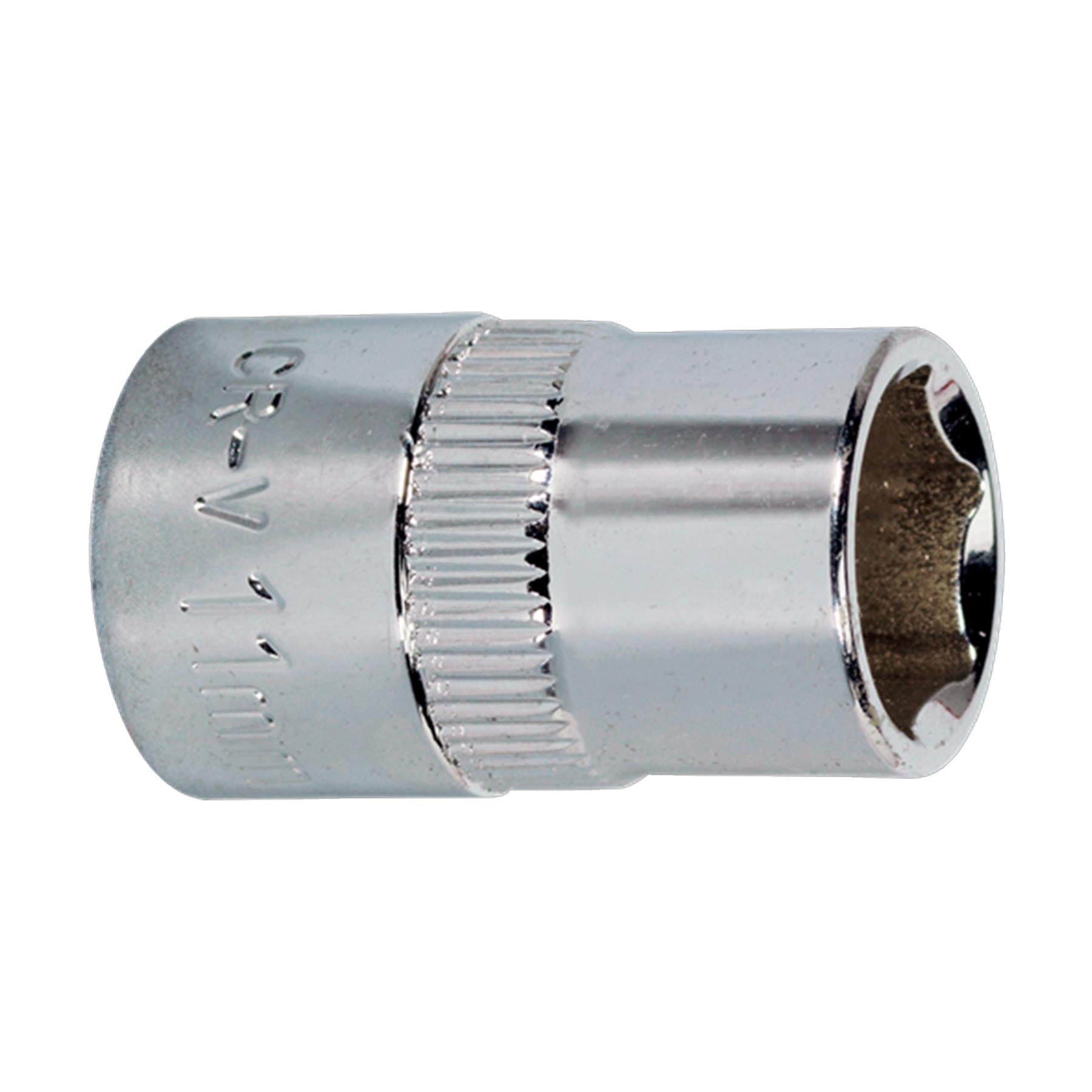 Wall Drive Socket 11mm 3/8"Sq Drive Fully Polished. Sealey