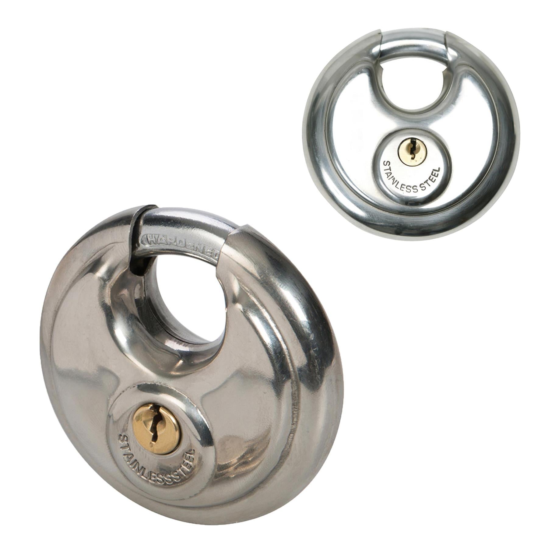 70mm Disc Lock Replacement Padlock Fits Doors, Gates & Van Vault Security Box